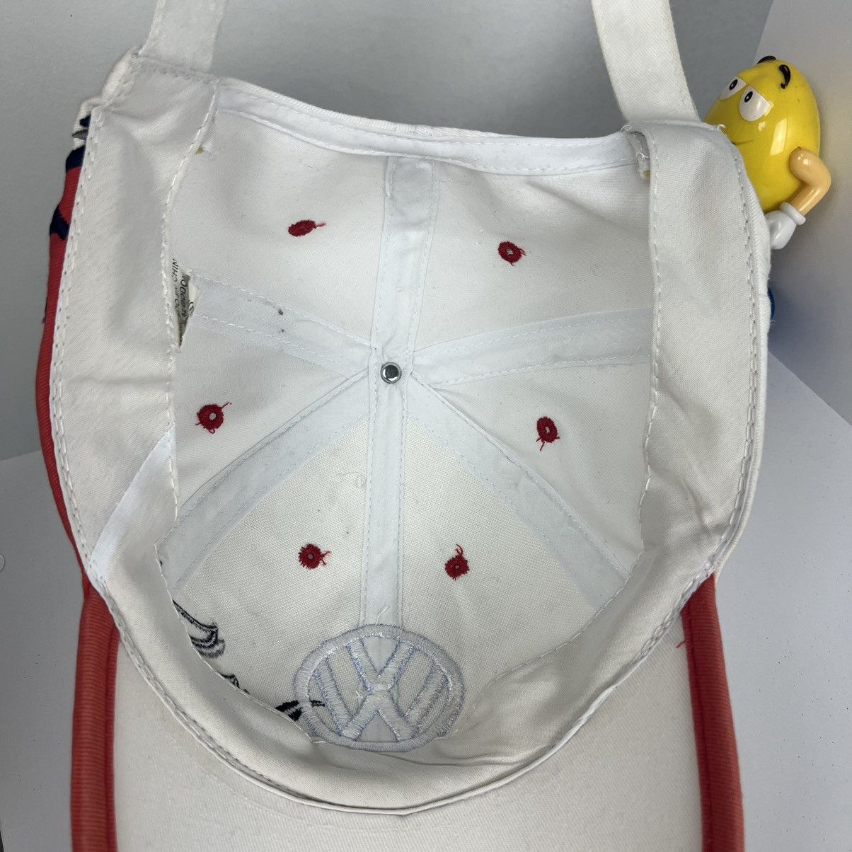 Designer × Vintage 🛻VINTAGE🛻 Volkswagen Racing flame logo baseball Cap Size ONE SIZE - 13 Thumbnail