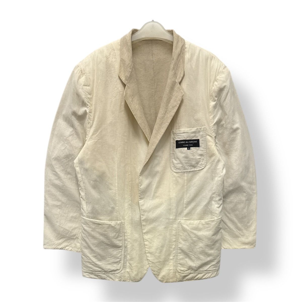 Comme des Garcons Homme Plus ARCHIEV🔥 HOMME PLUS SS92 RUNWAY REVERSIBLE CHORE BUTTONLESS Size US M / EU 48-50 / 2 - 7 Thumbnail