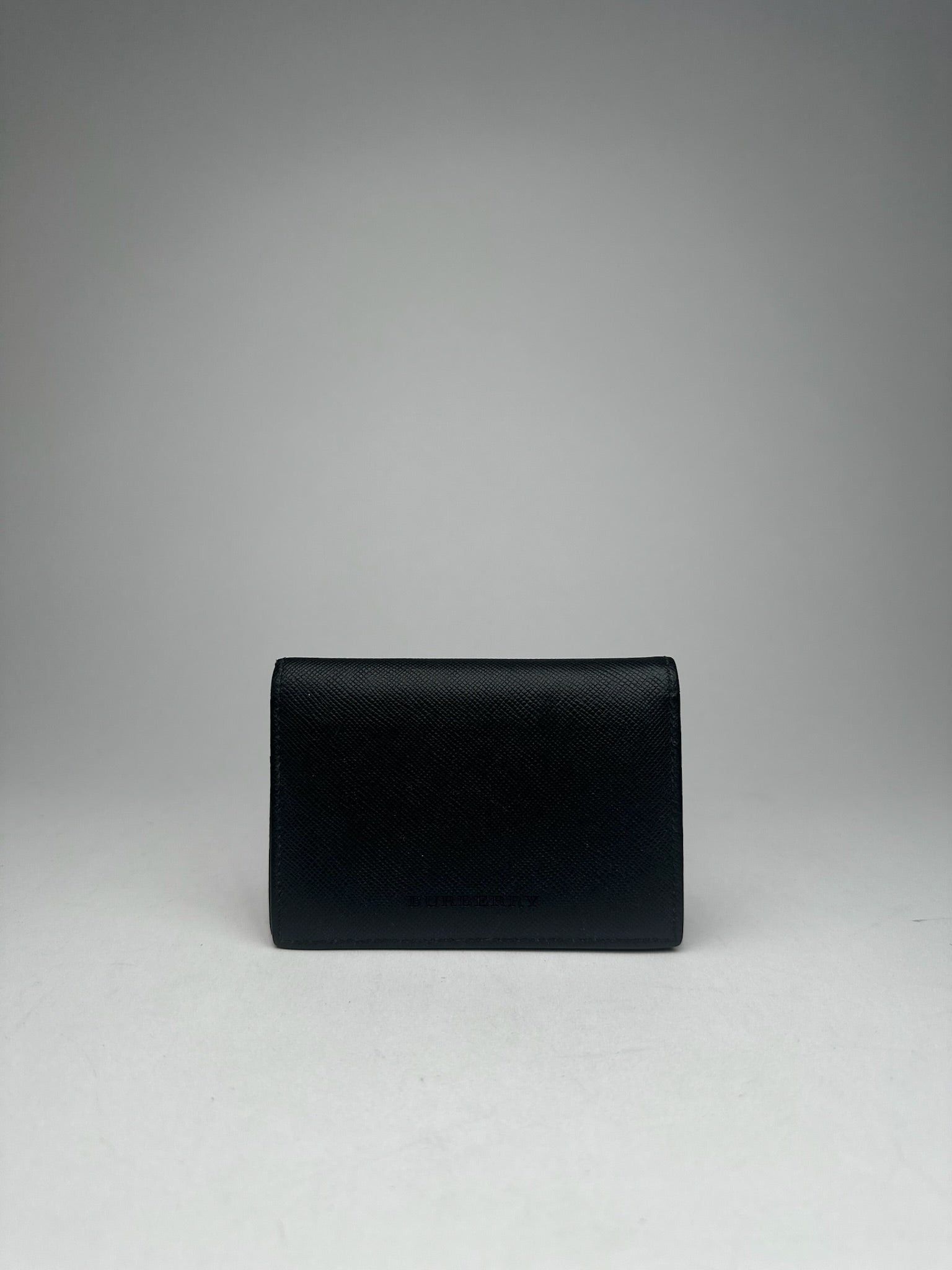 Vintage Leather Card Holder black
