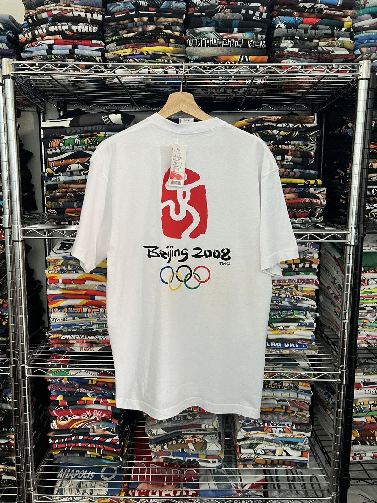 2008 Beijing Olympics Logo DS With Tags China Tee