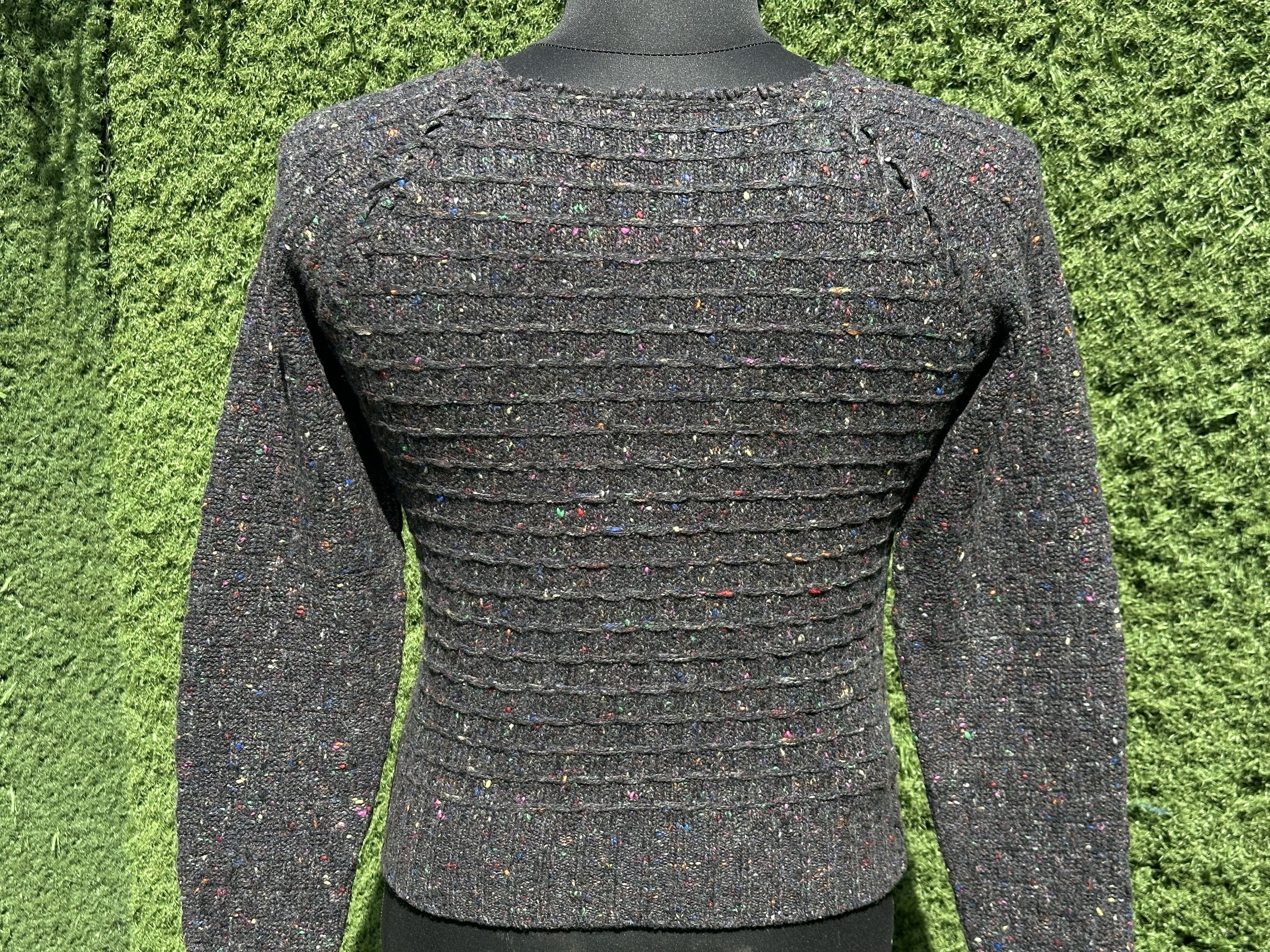 Prada Prada Cashmere Wool Blend Textured Knit Sweater 40 IT Size S / US 4 / IT 40 - 11 Thumbnail