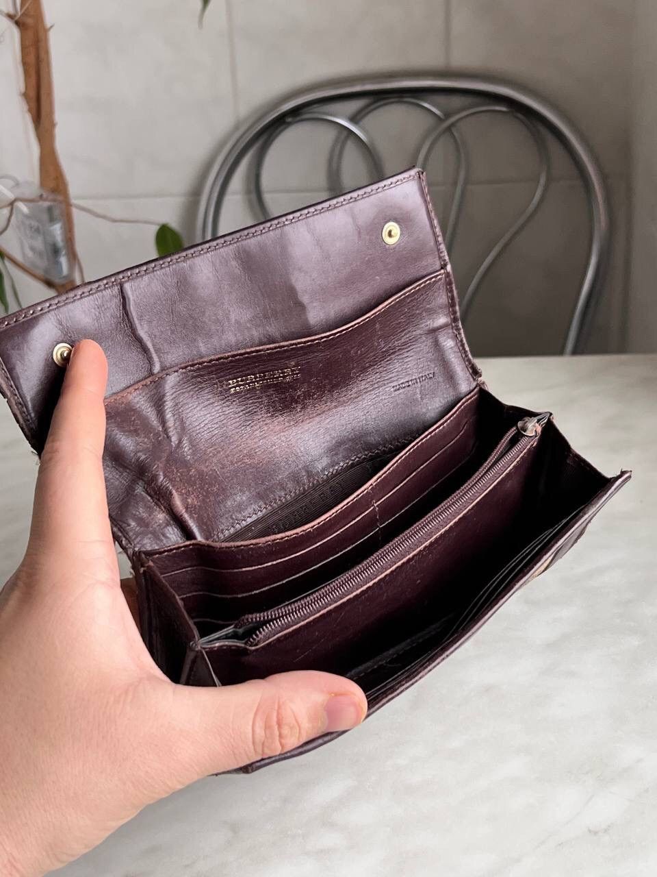 Burberry × Vintage VINTAGE BURBERRY NOVA CHECK LONG WALLET MADE IN ITALY Size ONE SIZE - 13 Thumbnail