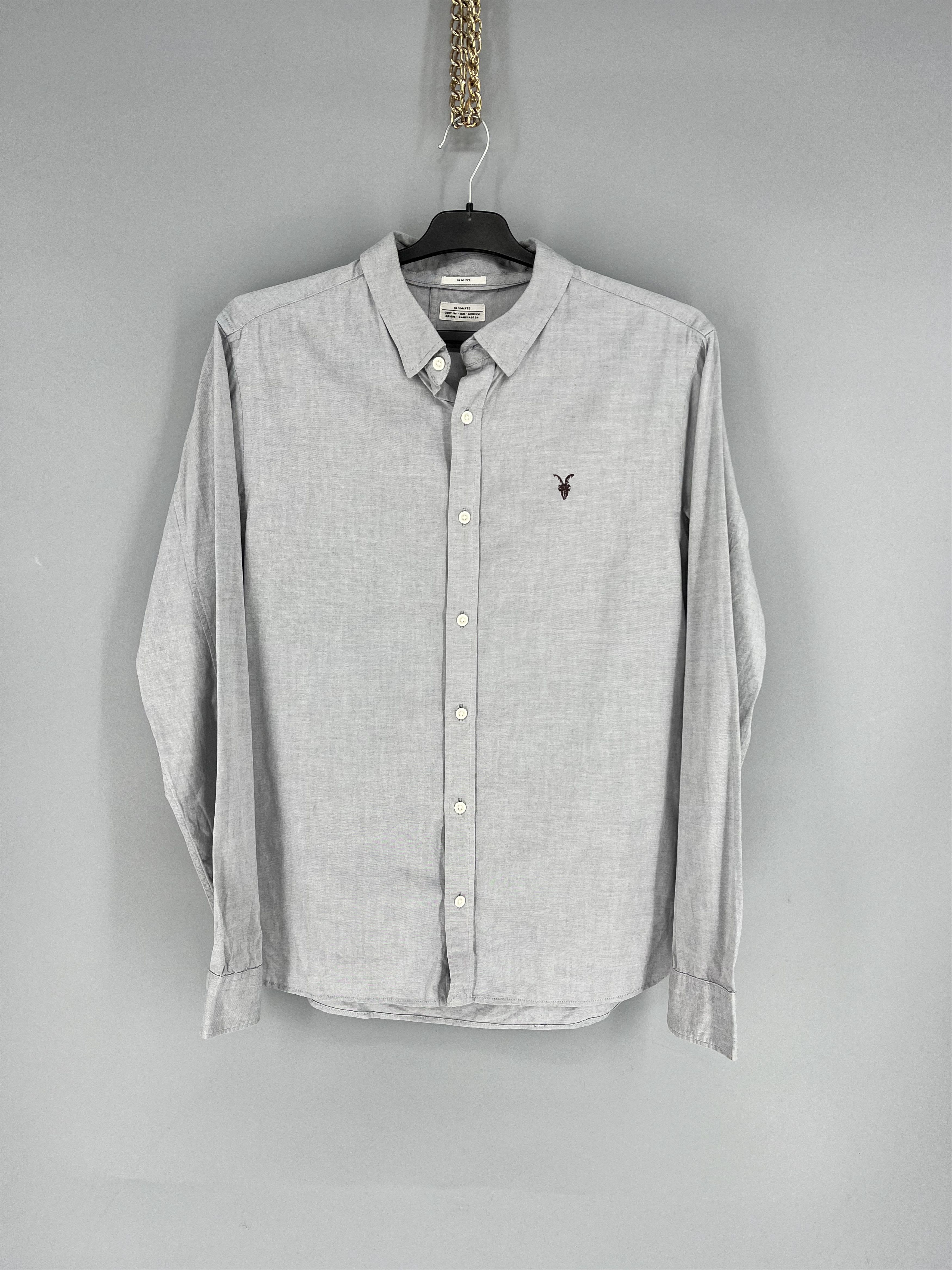 Allsaints Allsaints Shirts Button Up Streetwear Y2k Style Size M Size US M / EU 48-50 / 2 - 1 Thumbnail