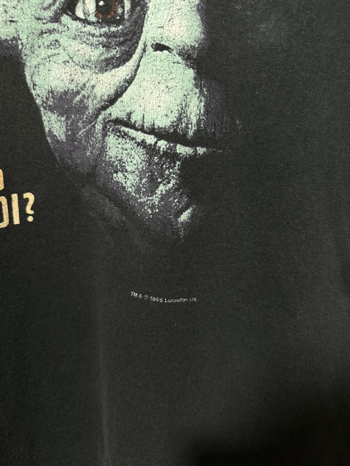 Star Wars Vintage 1996 Yoda So You Want To Be A Jedi Star Wars T-shirt Size US XL / EU 56 / 4 - 4 Thumbnail