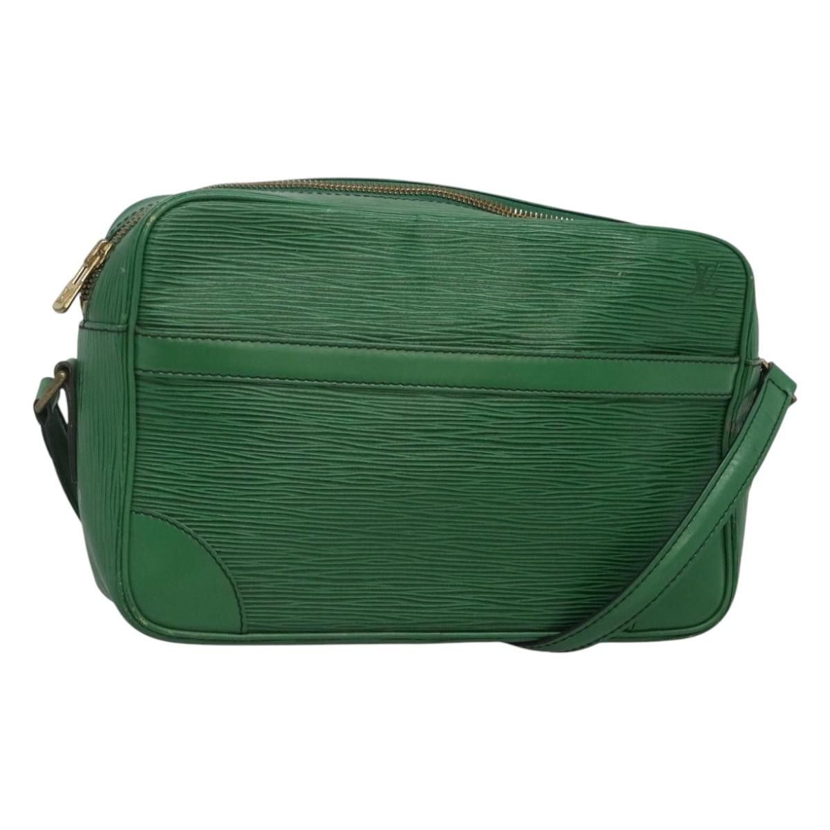 Louis Vuitton Epi Trocadero 27 Shoulder Bag Green M52314 Lv Auth 117856, Women's