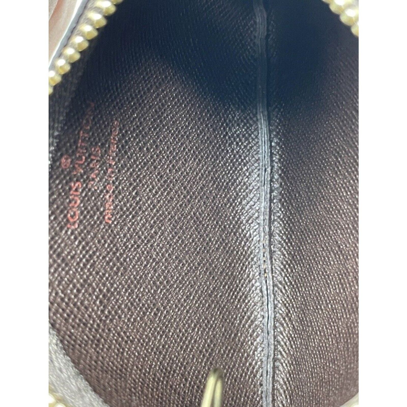 Louis Vuitton NEW LOUIS VUITTON Key Pouch Cles Damier Ebene Coin Card Size ONE SIZE - 11 Thumbnail