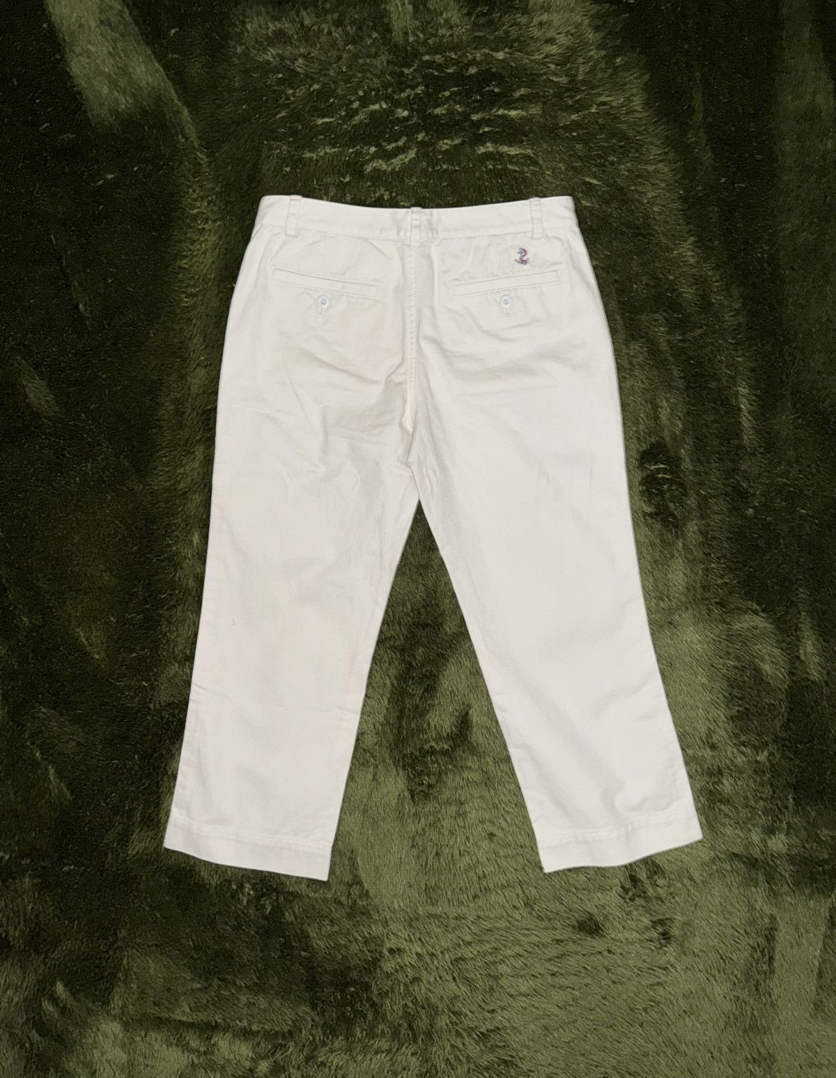 Polo Ralph Lauren [7] Ralph Lauren Sailor Logo Cotton Chino Cropped Pants Size US 30 / EU 46 - 7 Thumbnail