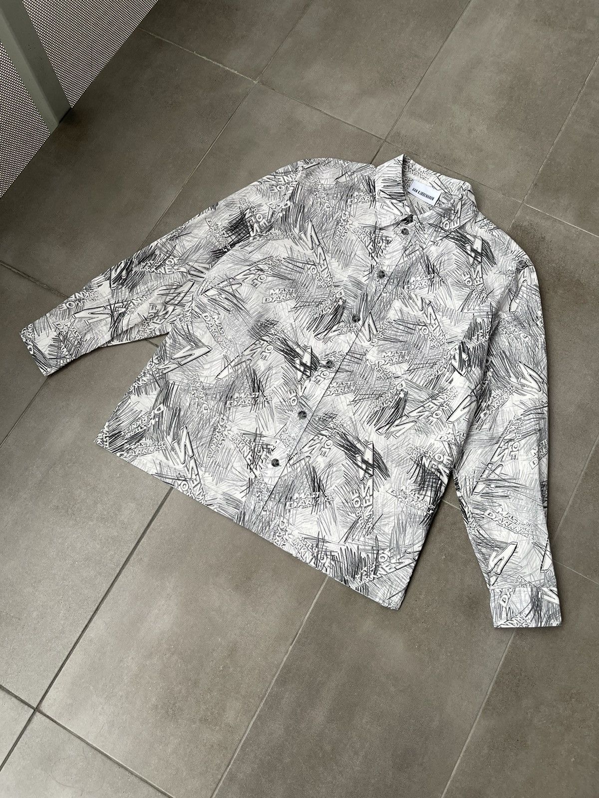 Han Kjobenhavn !DS! FW22 Han Kjobenhavn "Master Of Darkness" Shirt Size US M / EU 48-50 / 2 - 8 Thumbnail