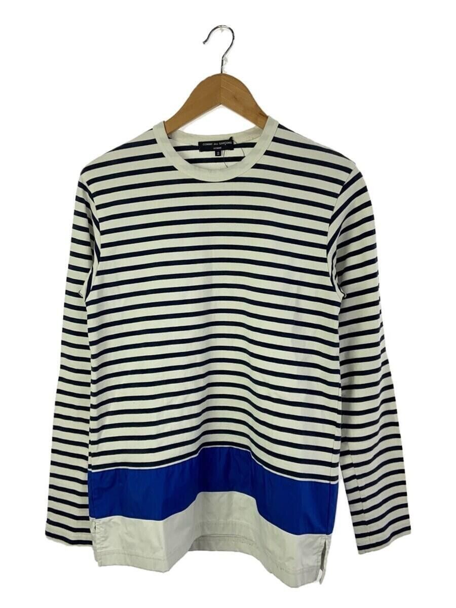 Comme des Garcons × Comme des Garcons Homme Striped Long Sleeve Tee Size US S / EU 44-46 / 1 - 1 Thumbnail