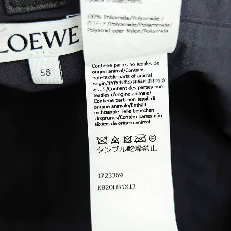 Loewe LOEWE size58 Old flower canvas double sided fisherman's hat Size ONE SIZE - 7 Thumbnail