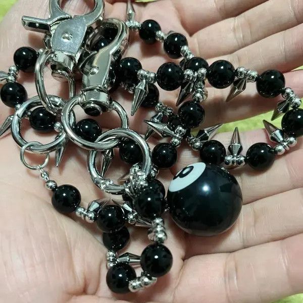 VIBE Punk Waist Pants Chain Wallet Chain Keychain Size ONE SIZE - 5 Thumbnail