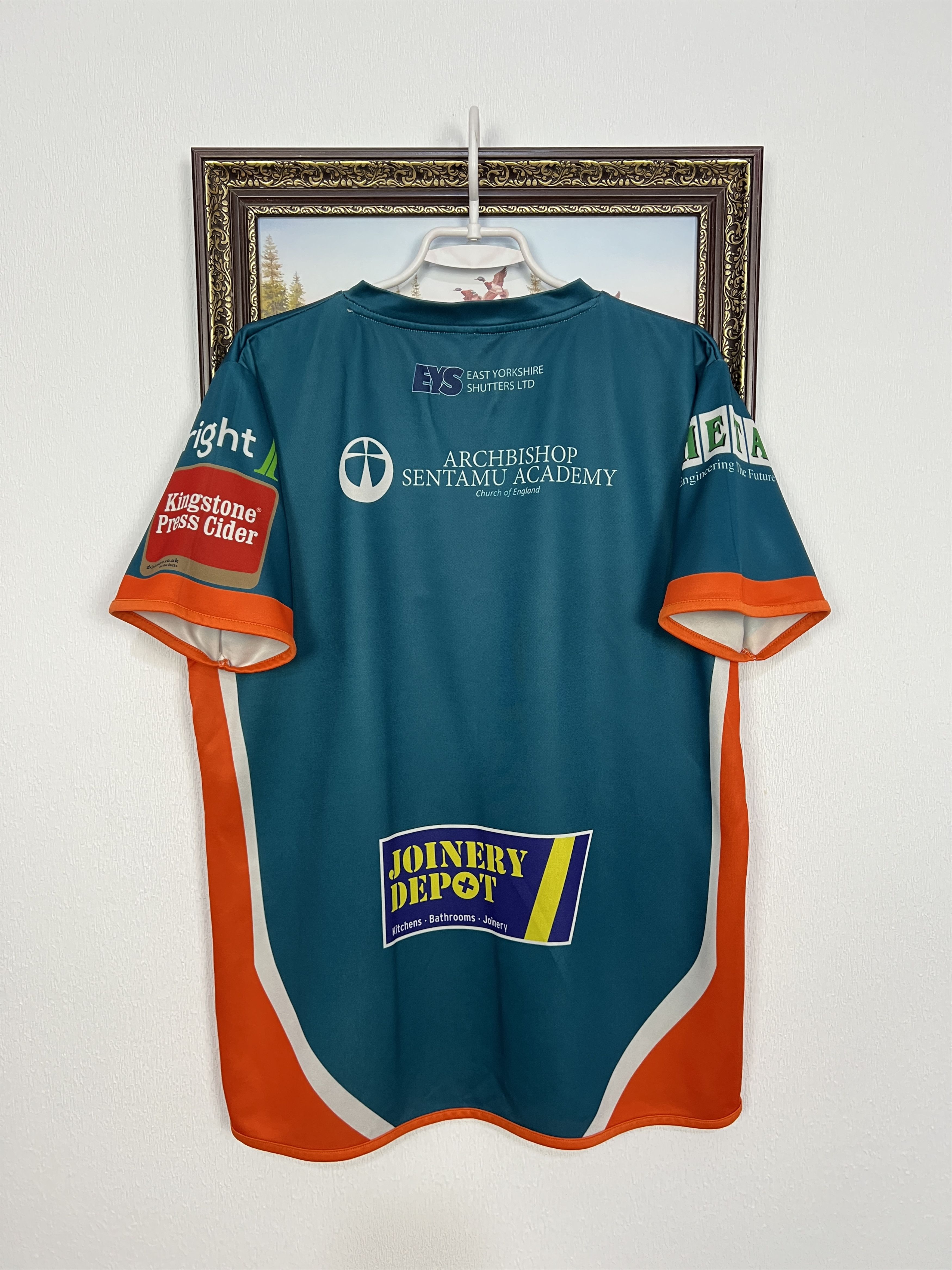 Vintage Rugby Hull KR Kingston Rovers Shirt Jersey Blades Rare Size US L / EU 52-54 / 3 - 10 Thumbnail