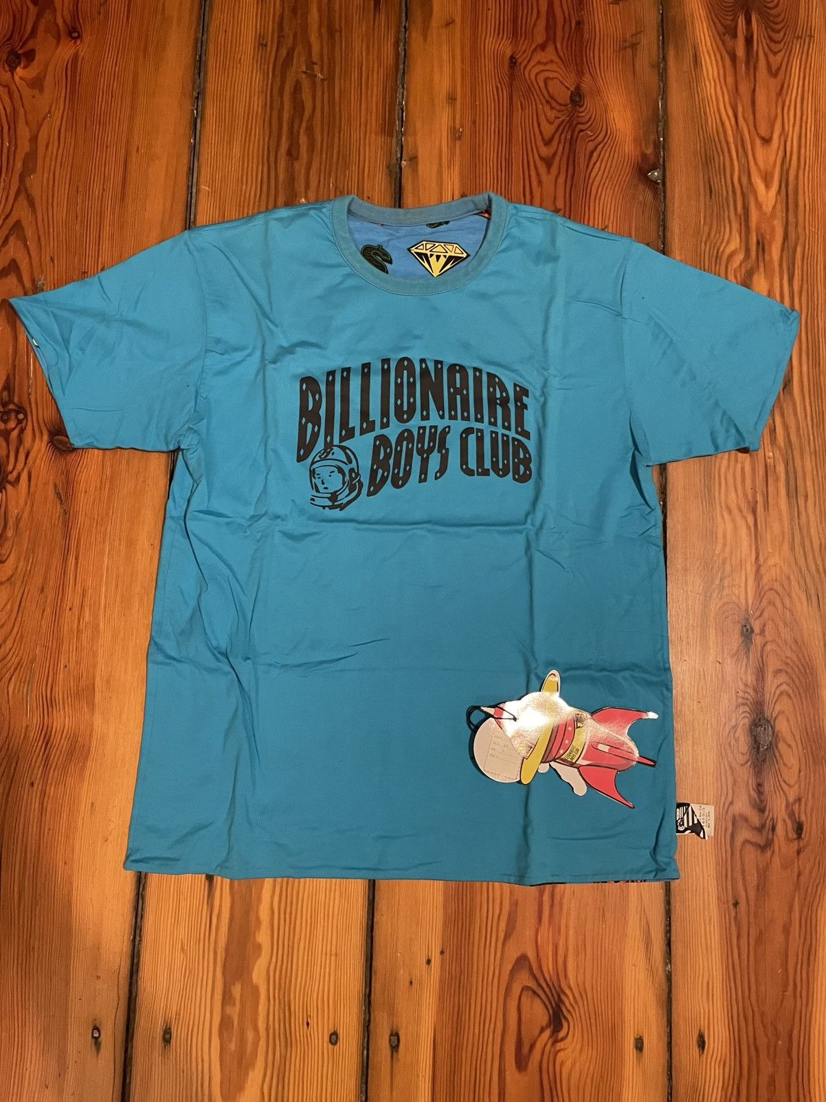 Billionaire Boys Club Billionaire Boys Club “Diamond & Dollar” Tee Season 02 Blue Size US XL / EU 56 / 4 - 1 Thumbnail
