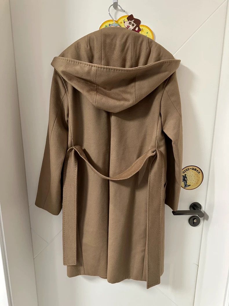 Max Mara Max Mara Weekend wool rippled camel coat Size S / US 4 / IT 40 - 2 Thumbnail