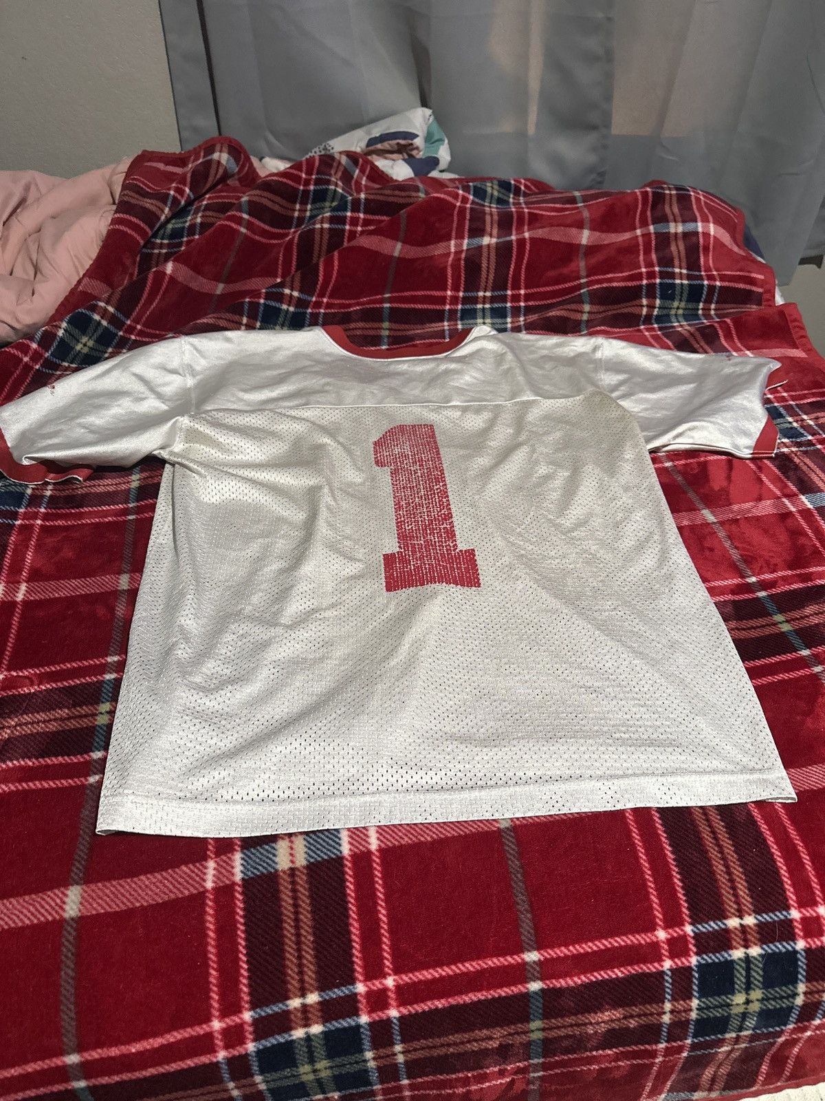 Adidas Vintage Adidas Arkansas razorback #1 jersey Size US L / EU 52-54 / 3 - 5 Thumbnail