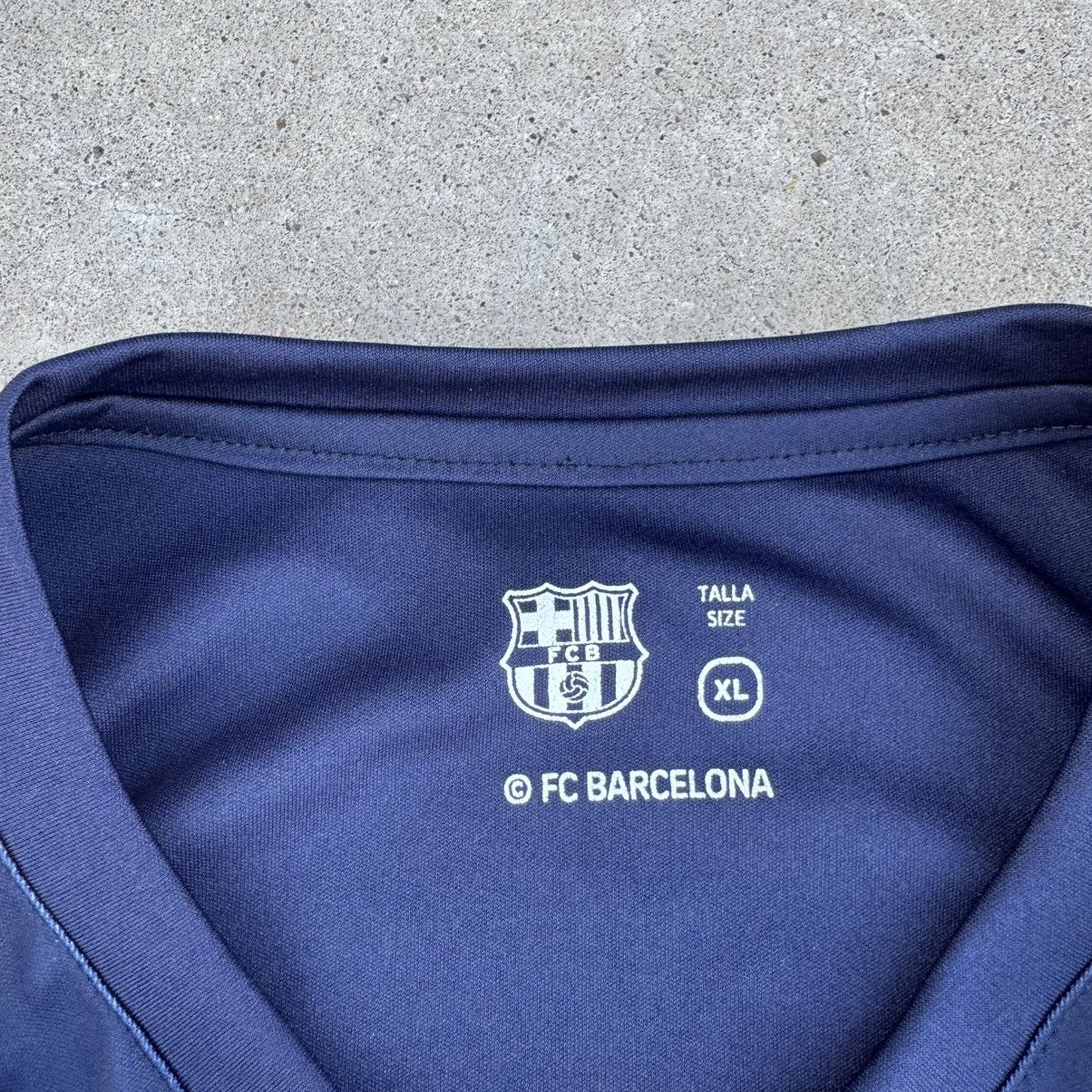 Adidas × Nike Vintage Y2K Blue FC Barcelona Soccer Jersey Kit Fits Large Size US XL / EU 56 / 4 - 3 Thumbnail