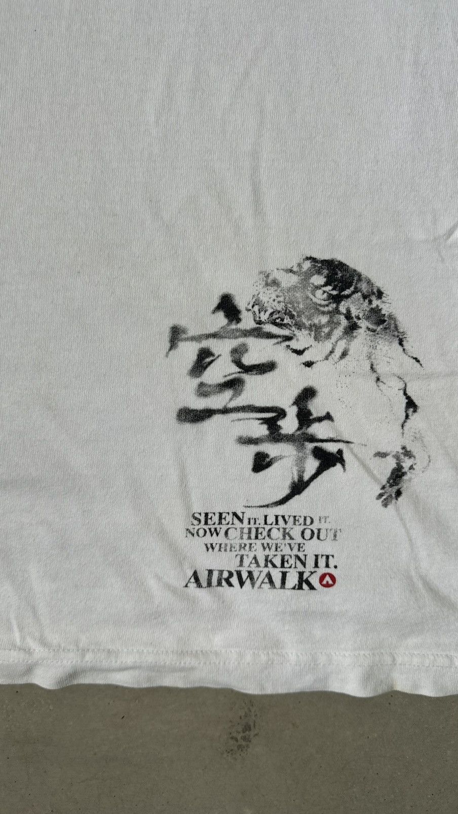 Airwalk VINTAGE AIRWALK TIGER PRINT TEE Size US XXL / EU 58 / 5 - 8 Thumbnail