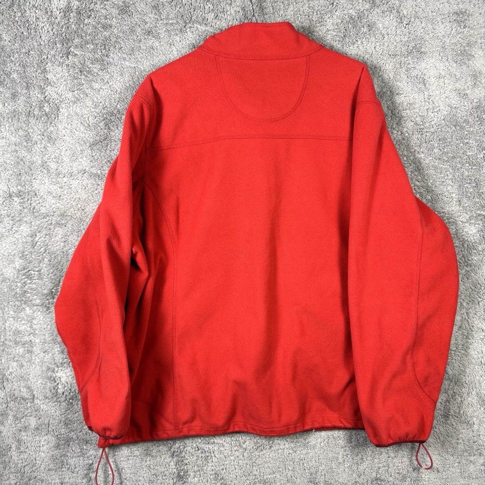 Vintage LL Bean Womens Jacket Fleece Full Zip Outdoor Hiking Red Size XXL / US 16-18 / IT 52-54 - 8 Thumbnail