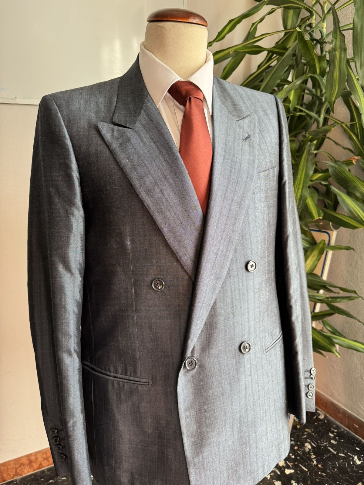 Ermenegildo Zegna Ermenegildo Zegna grey suit 48 Size 48R - 2 Thumbnail