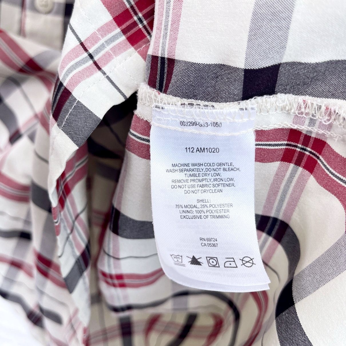 Columbia Columbia Short Sleeve Hiking Shirt Black Plaid Mens L Size US L / EU 52-54 / 3 - 6 Thumbnail