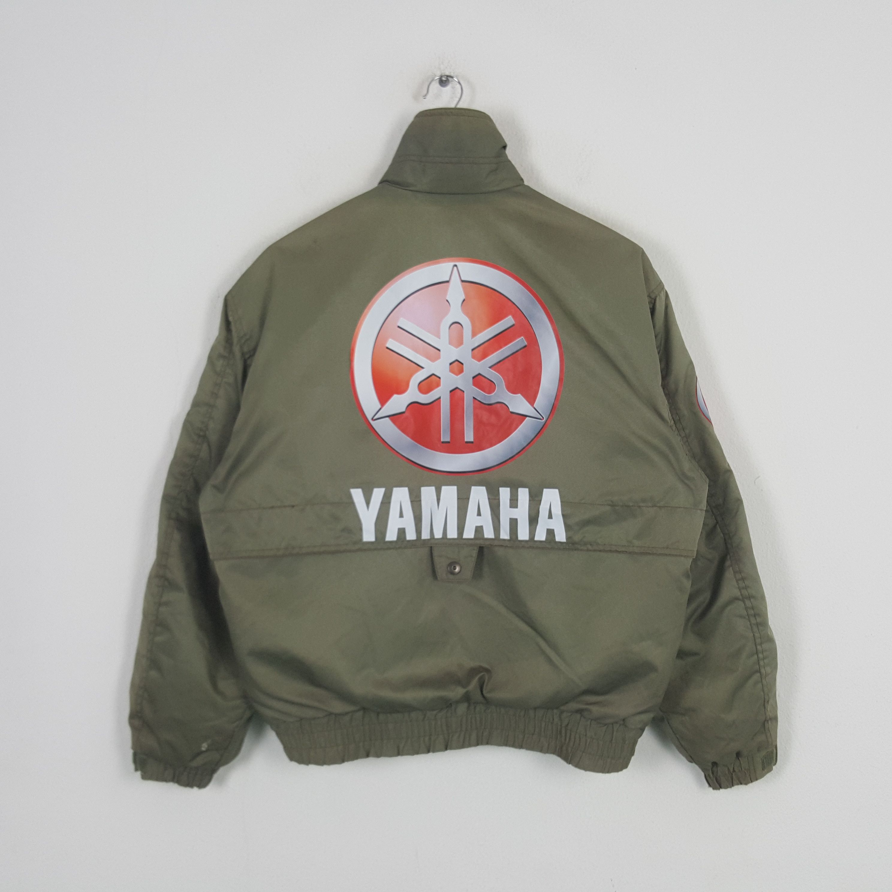 Vintage × Yamaha Vintage Yamaha Japanese Motorsports Racing Bombers Jacket Size US L / EU 52-54 / 3 - 1 Thumbnail