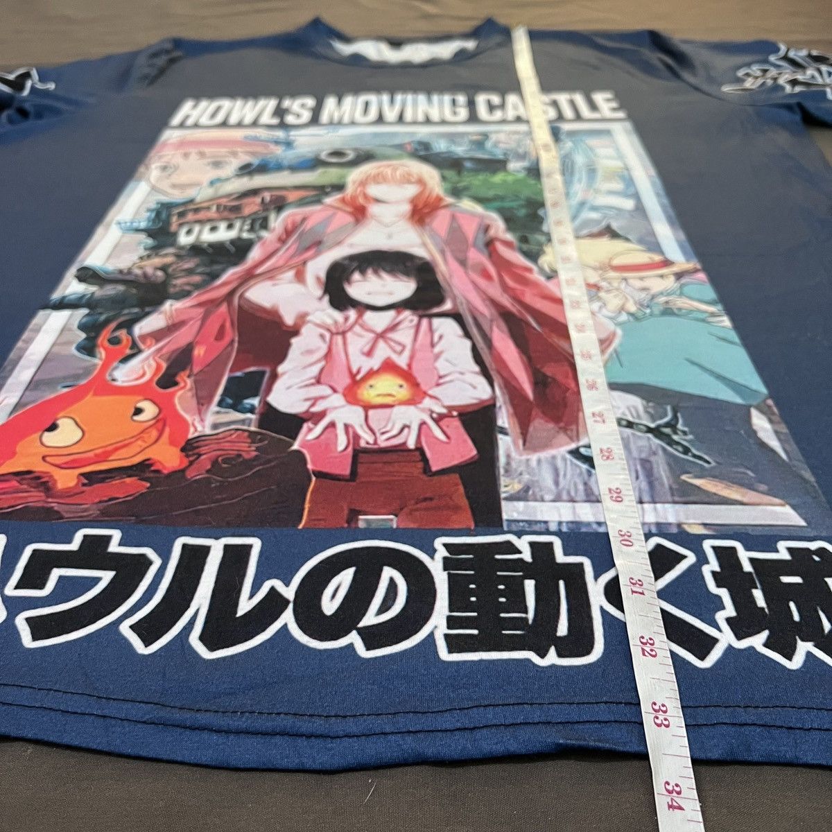 Anime × Cartoon Network × Japanese Brand Howl's Moving Castle Studio Ghibli Promo Tee anime Size US XXL / EU 58 / 5 - 9 Thumbnail