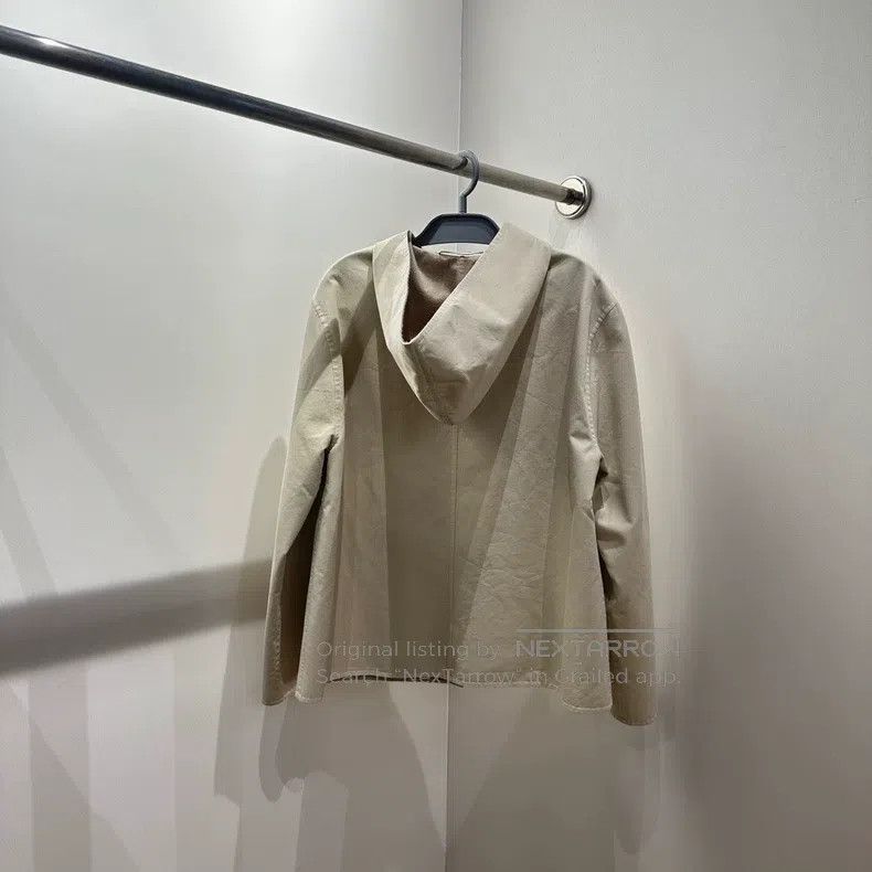 Hermes Hermes Wool Hooded Zip-Up Jacket Size XS / US 0-2 / IT 36-38 - 2 Thumbnail
