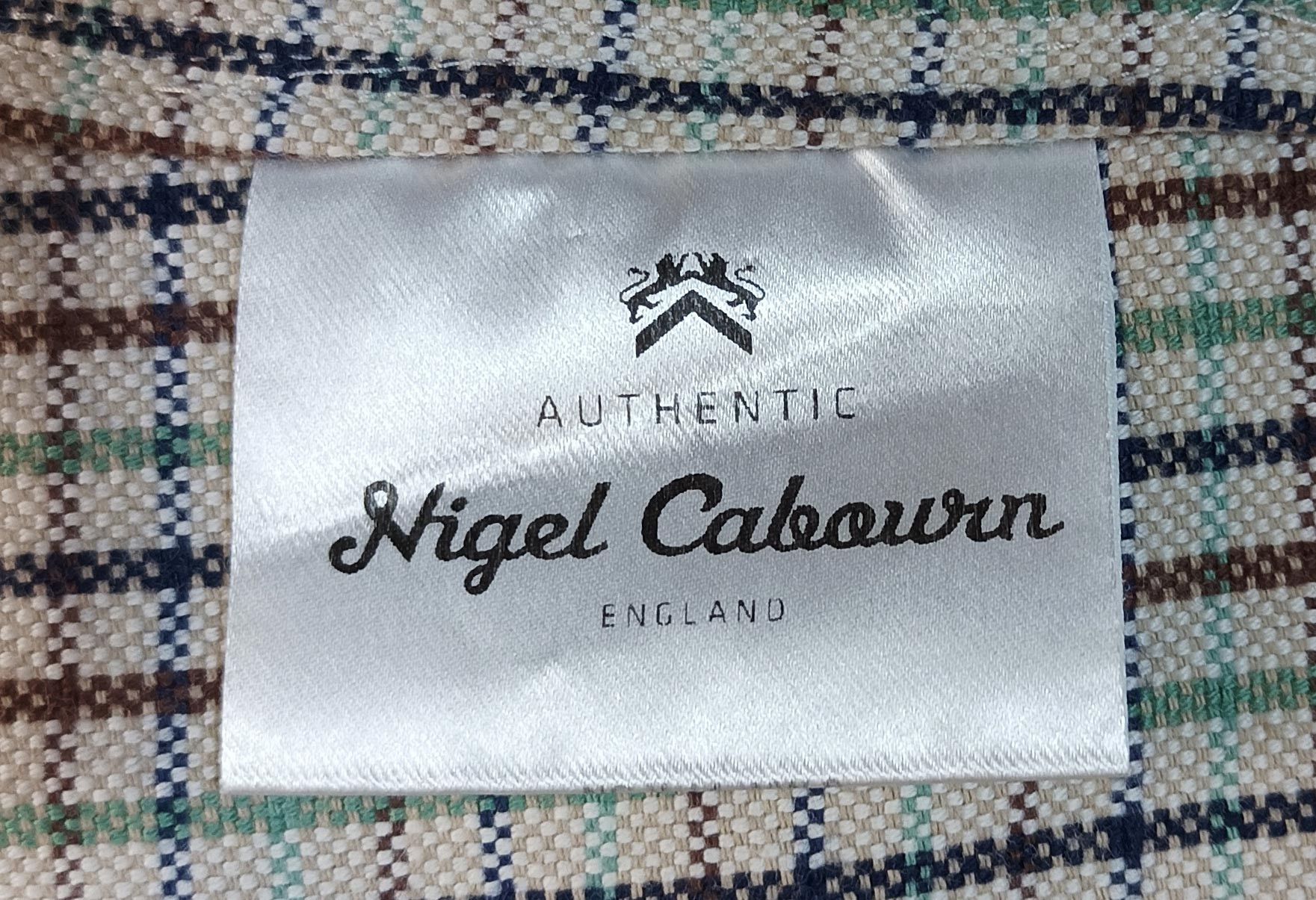 Nigel Cabourn Authentic Nigel Cabourn England Cotton Shirt Mens Size 54 Size US L / EU 52-54 / 3 - 5 Thumbnail