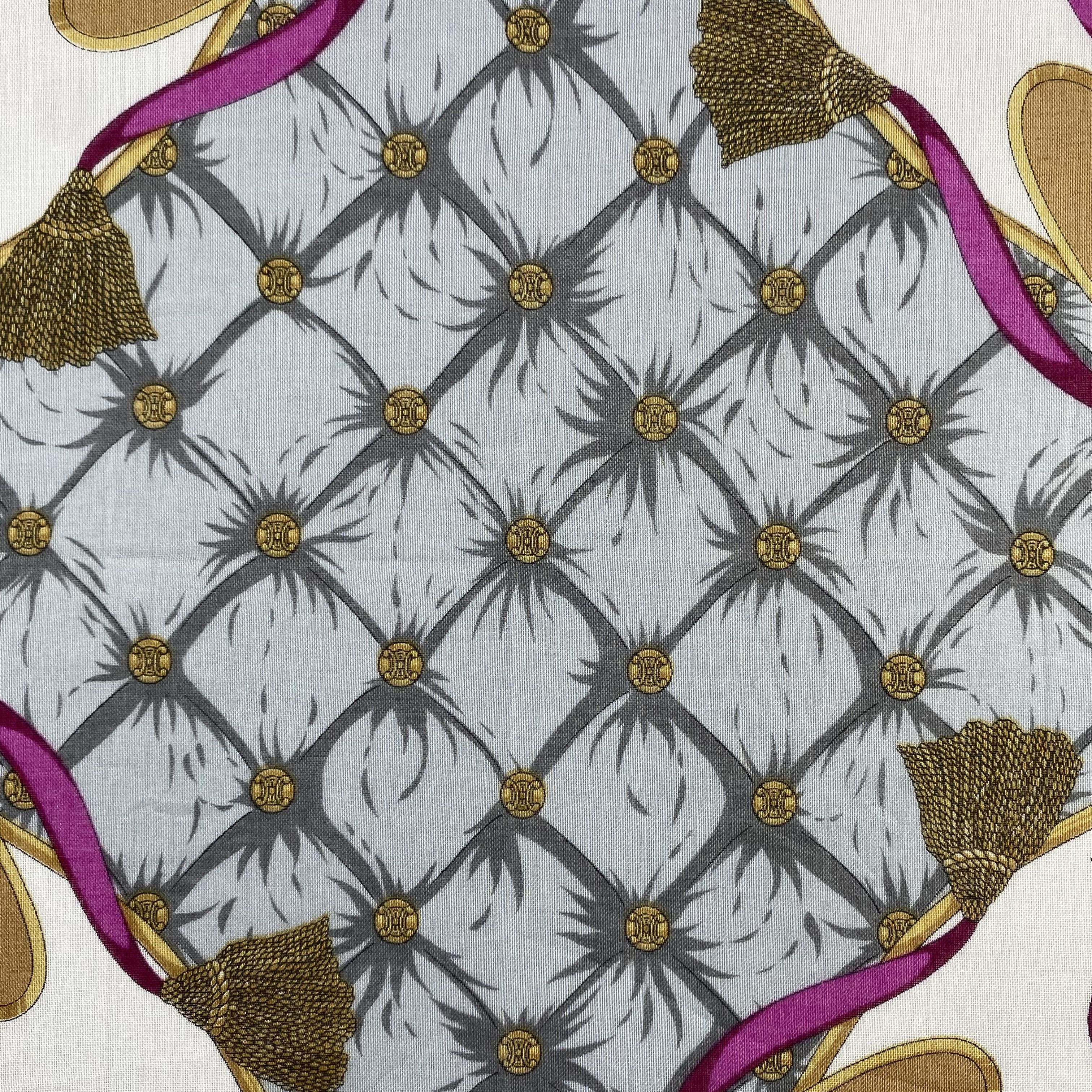 Celine × Vintage Celine Handkerchief / Neckerchief / Bandana-P1008 Size ONE SIZE - 4 Thumbnail