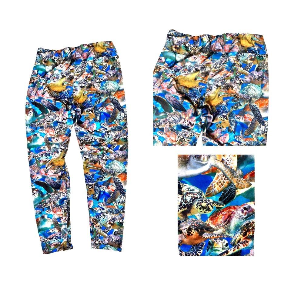 Other ArtSea Florida Keys Leggings XL Elastic Stretch High Waist P Size 30" / US 8 / IT 44 - 6 Thumbnail