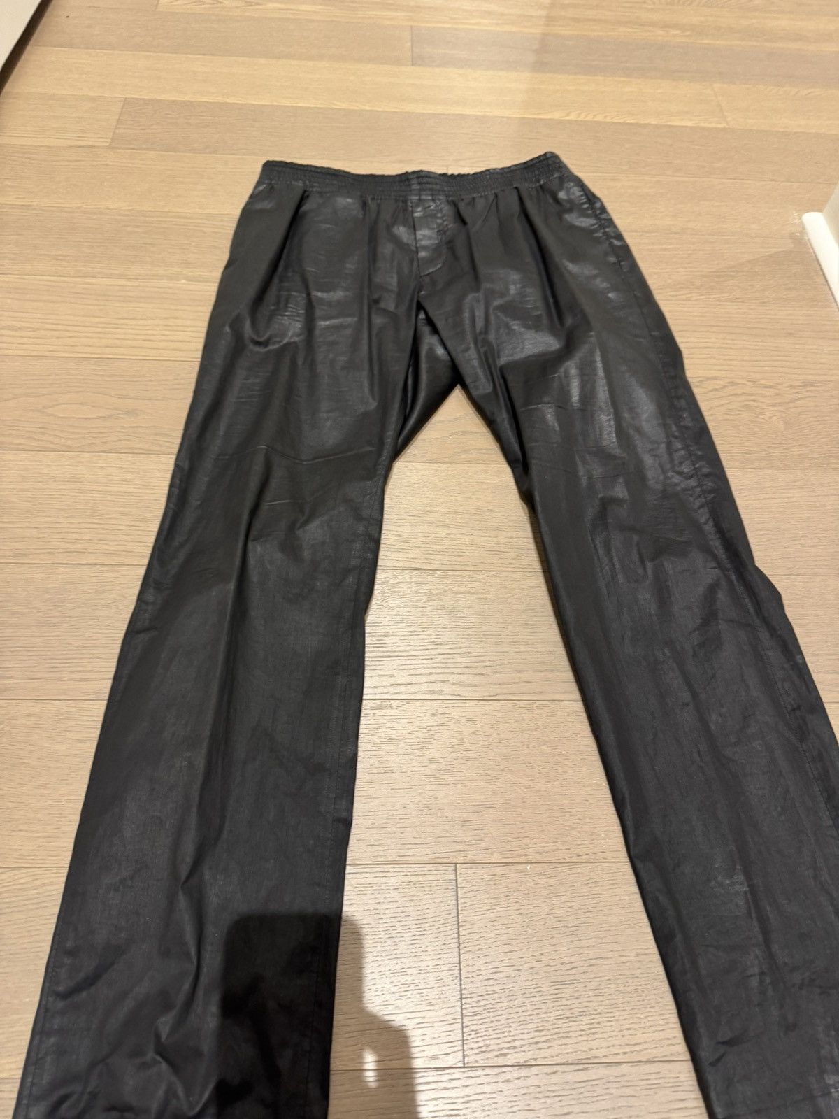 1017 ALYX 9SM Alyx Studio 1017 ALYX 9SM Waxed Leather Effect Trouser Size US 32 / EU 48 - 2 Thumbnail