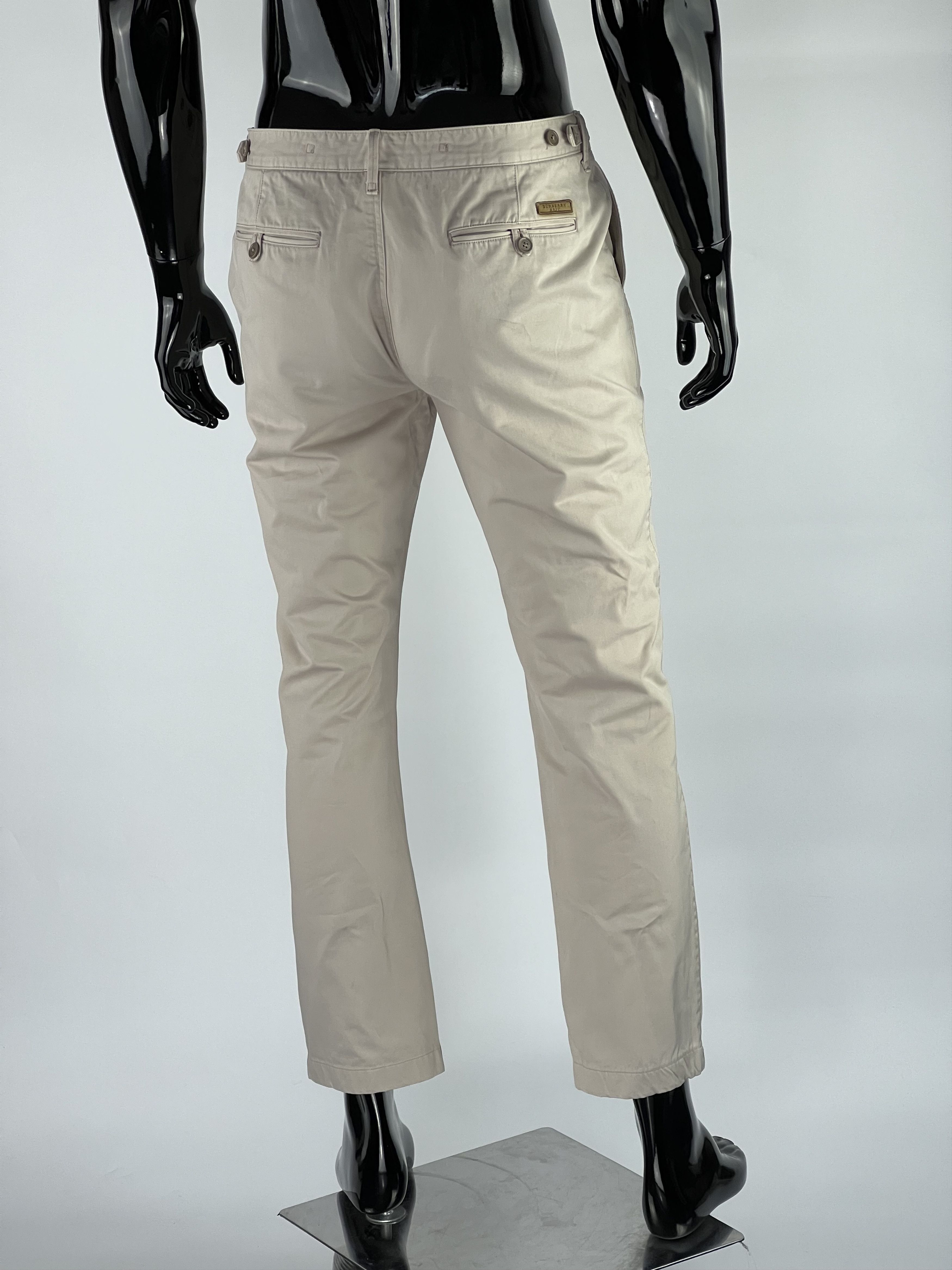 Burberry Burberry Brit Men's Beige Chino Pants Size 36 Large Size US 36 / EU 52 - 3 Thumbnail