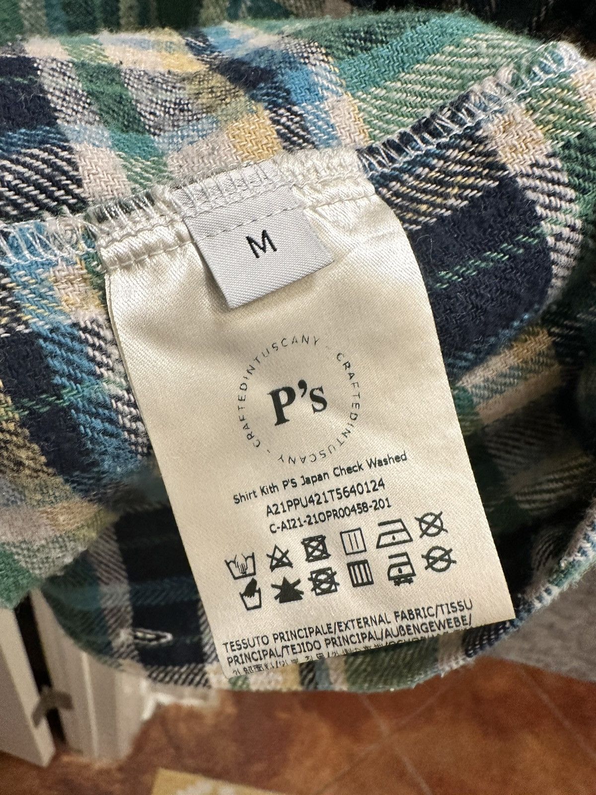 Kith × President's Kith P’s Japan checked flannel Size US M / EU 48-50 / 2 - 6 Thumbnail