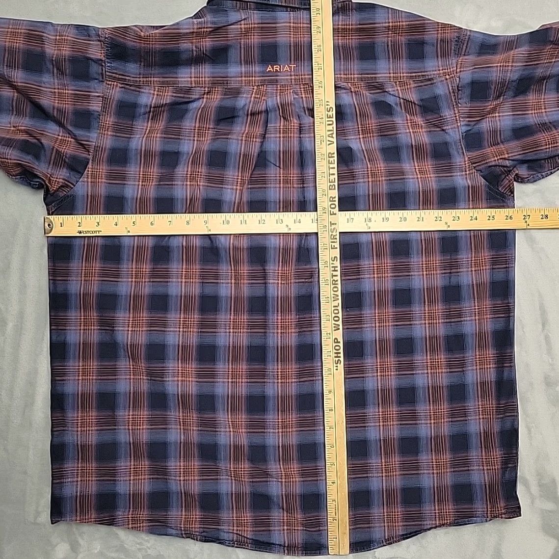 Ariat Ariat Shirt Men L Blue Pro Series Tyler Long Sleeve Ranch Work Cowboy Casual Size US L / EU 52-54 / 3 - 6 Thumbnail