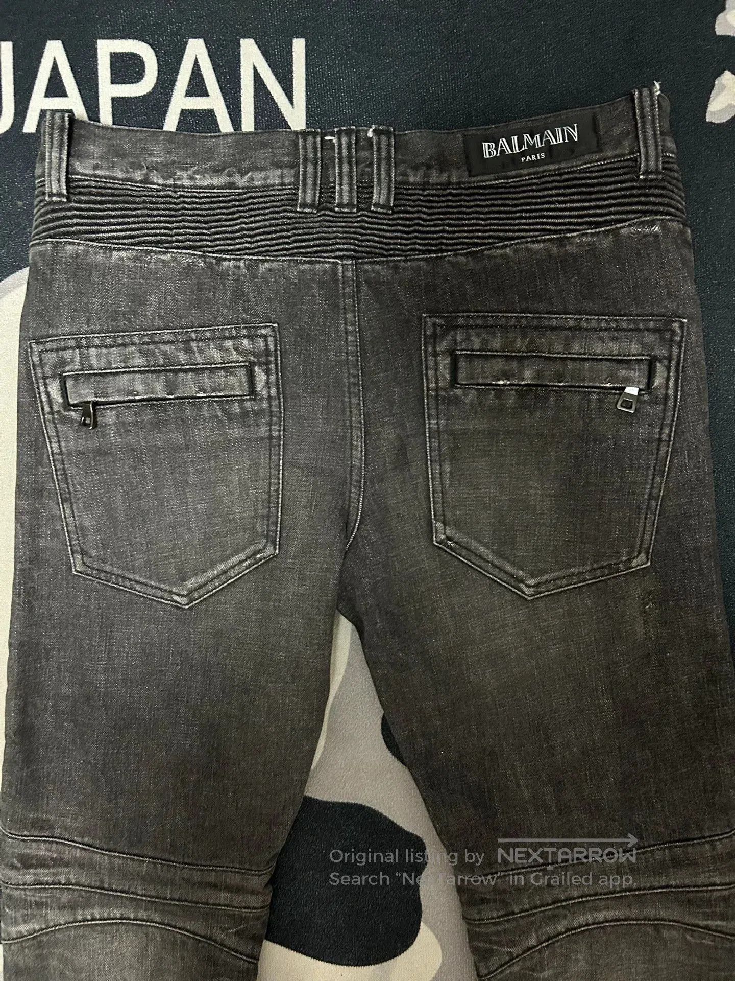 Balmain Balmain Ripped Motorcycle Denim Pants. Size US 31 - 5 Thumbnail