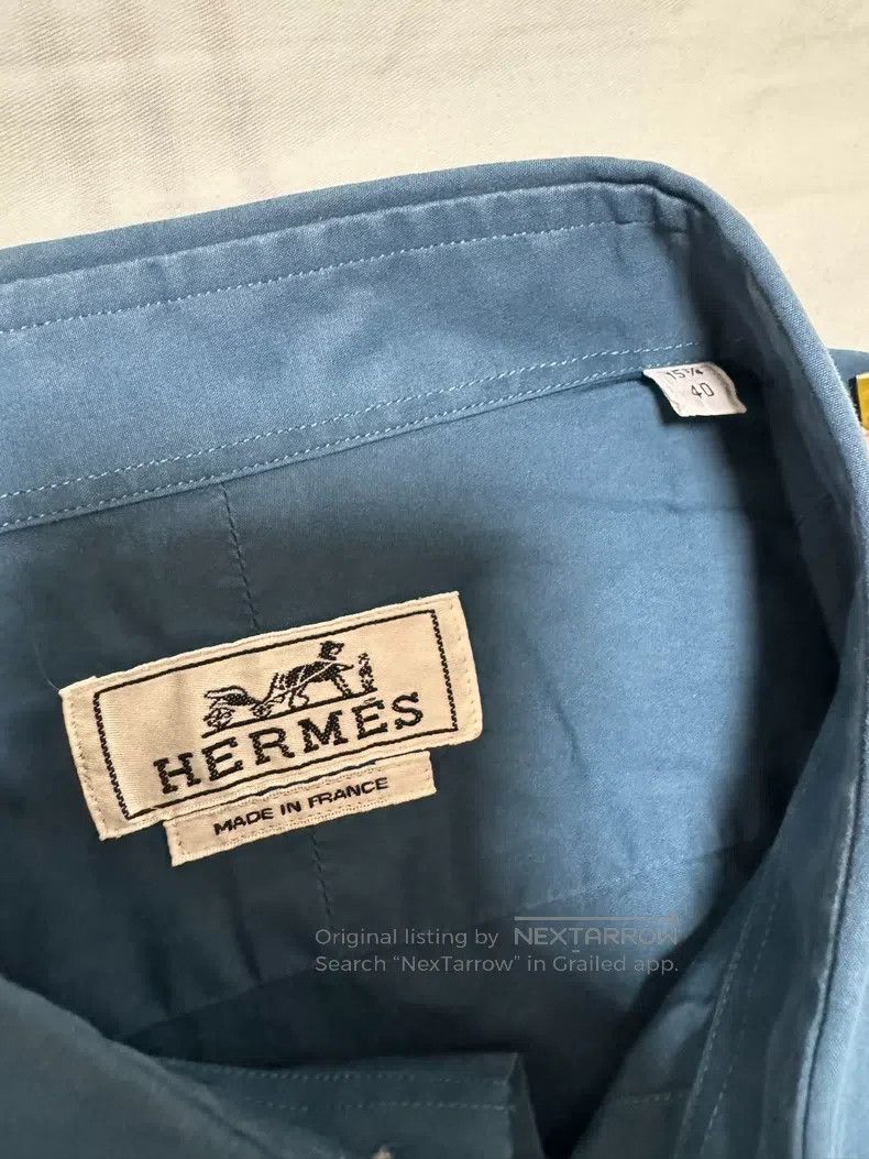 Hermes Hermes Short-sleeve shirt. Size US XXS / EU 40 - 6 Thumbnail