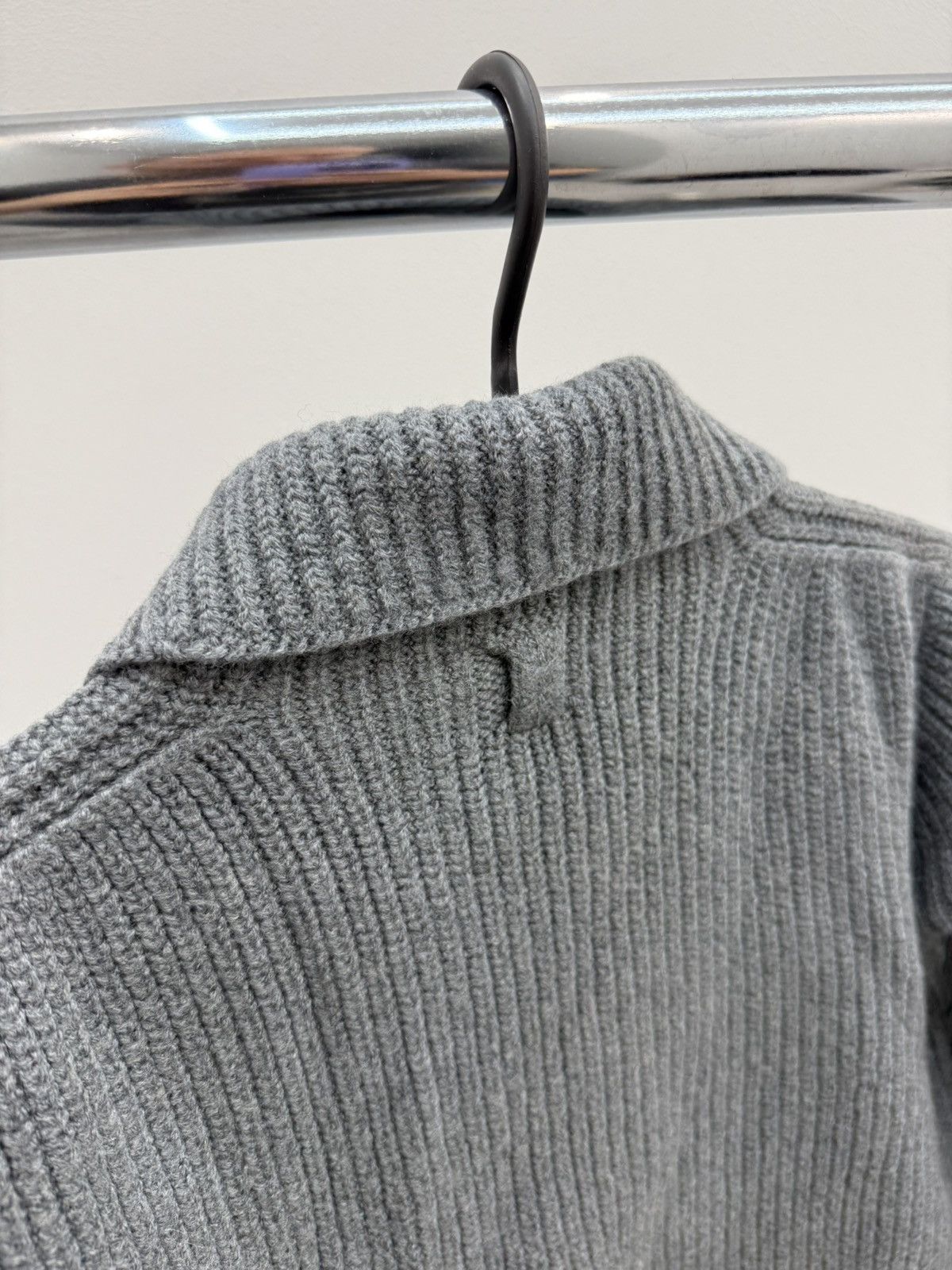 hannes roether Hannes Roether Avant Garde Wool Zip Sweater Size US S / EU 44-46 / 1 - 4 Thumbnail