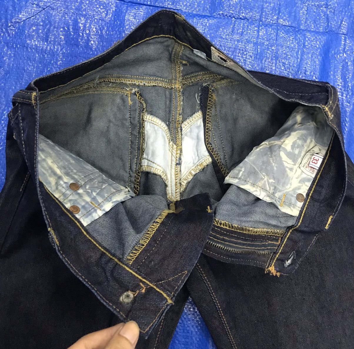 Japanese Brand Japanese Brand Daicock Custom Jeans Size US 33 - 9 Thumbnail