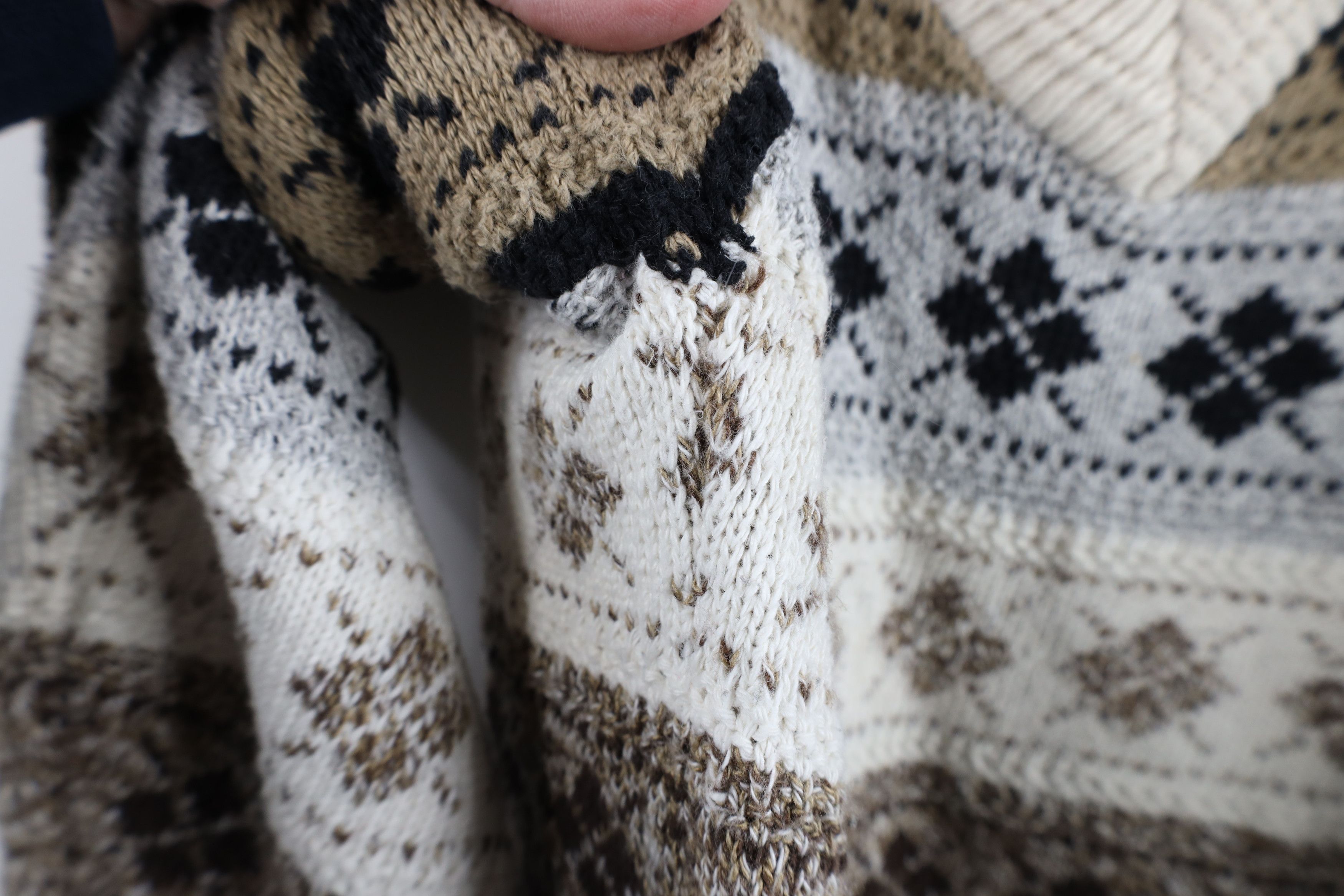 Vintage Vintage 90s Streetwear Knit Fair Isle Argyle Sweater USA Size US M / EU 48-50 / 2 - 8 Thumbnail
