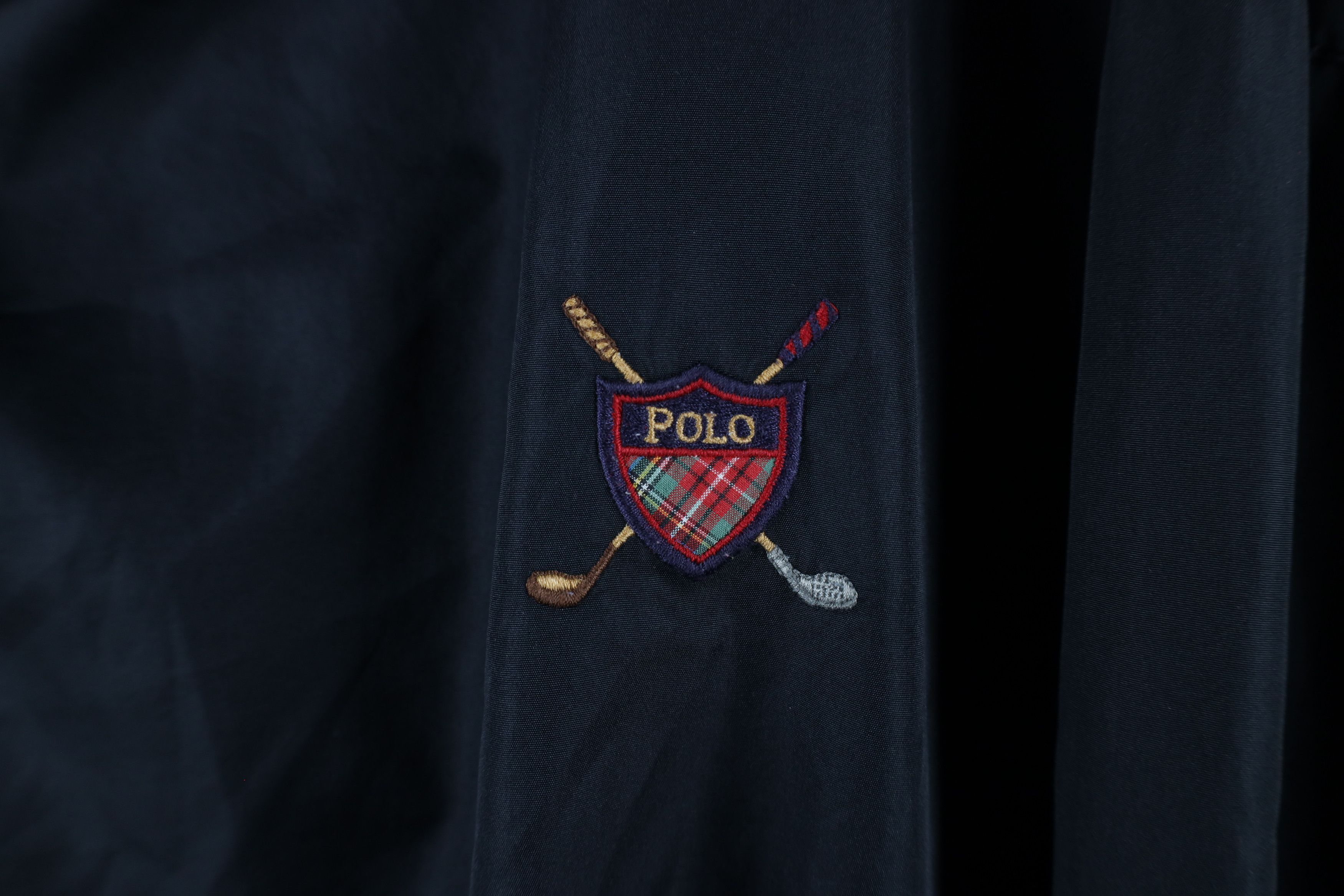 Ralph Lauren × Vintage Vintage 90s Polo Golf Ralph Lauren Lined Windbreaker Jacket Size US XXL / EU 58 / 5 - 4 Thumbnail