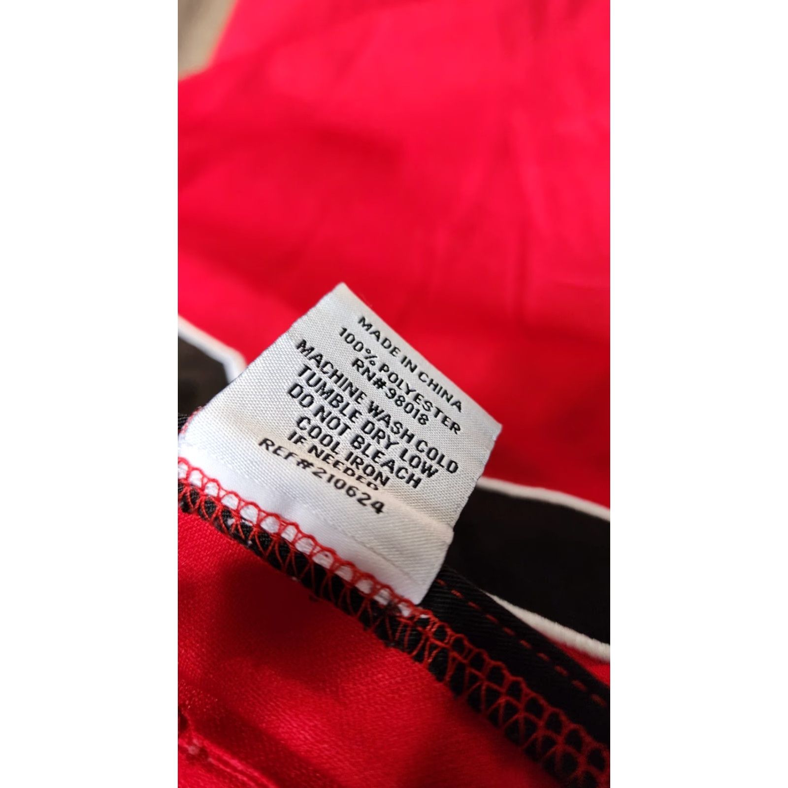 Vintage Vintage Noiz Chicago Baseball Jersey S Red Retro Activewear Mens Size US S / EU 44-46 / 1 - 6 Thumbnail