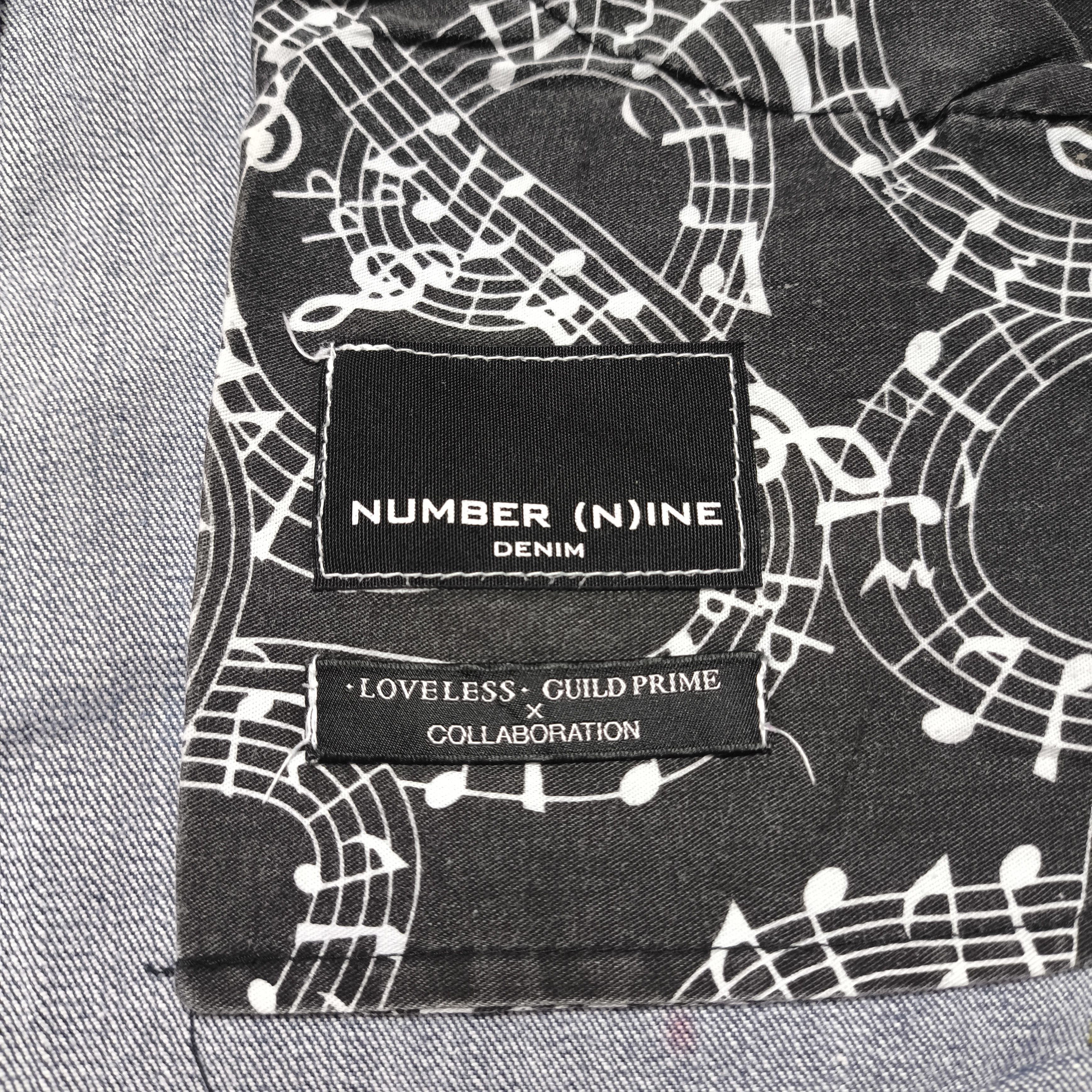Number (N)ine Number Nine x Loveless Guild Prime Denim Pants Size US 30 / EU 46 - 16 Thumbnail