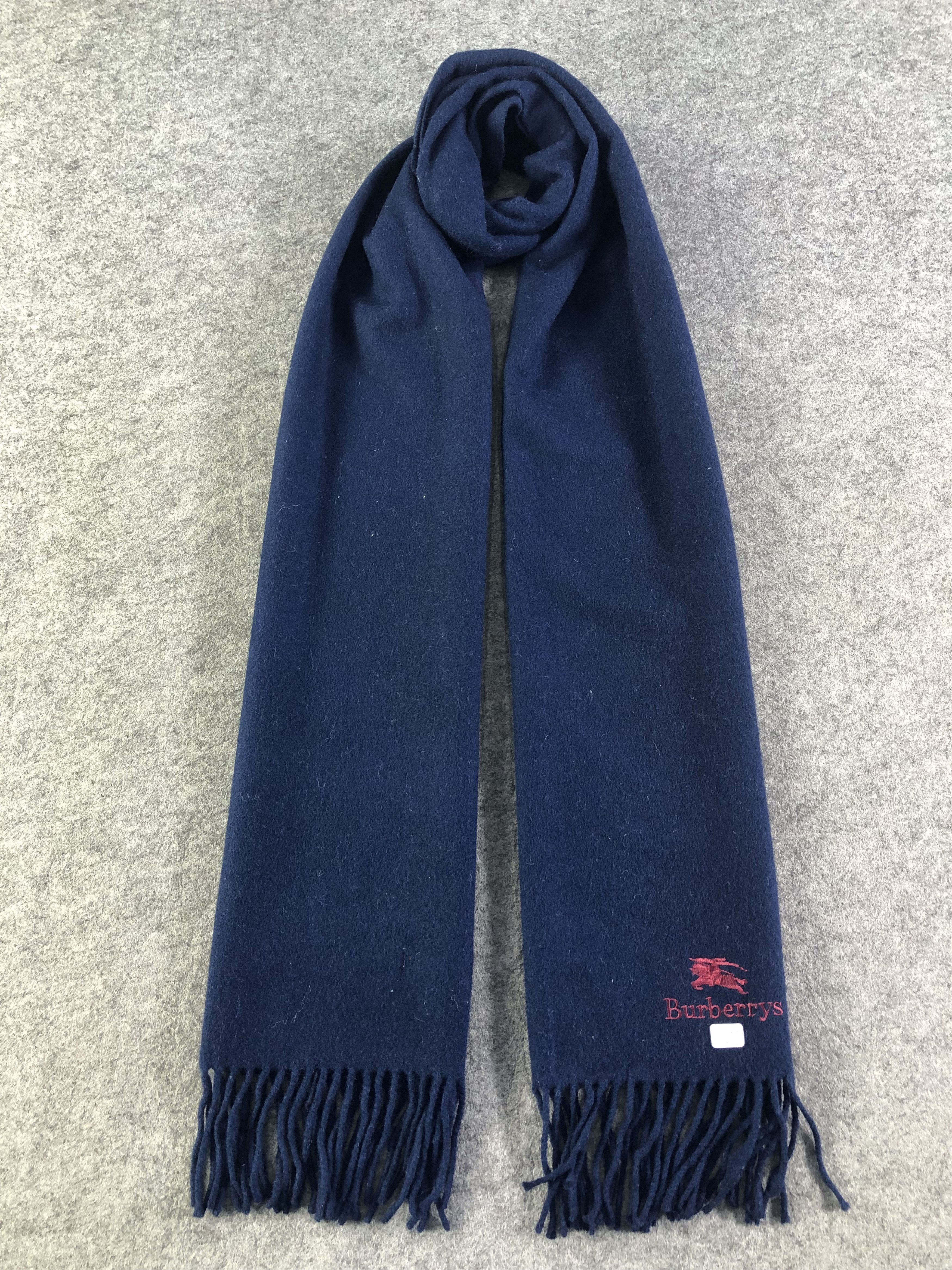 Burberry Burberrys Lambswool Scarf / Muffler / Neckwear Size ONE SIZE - 1 Thumbnail