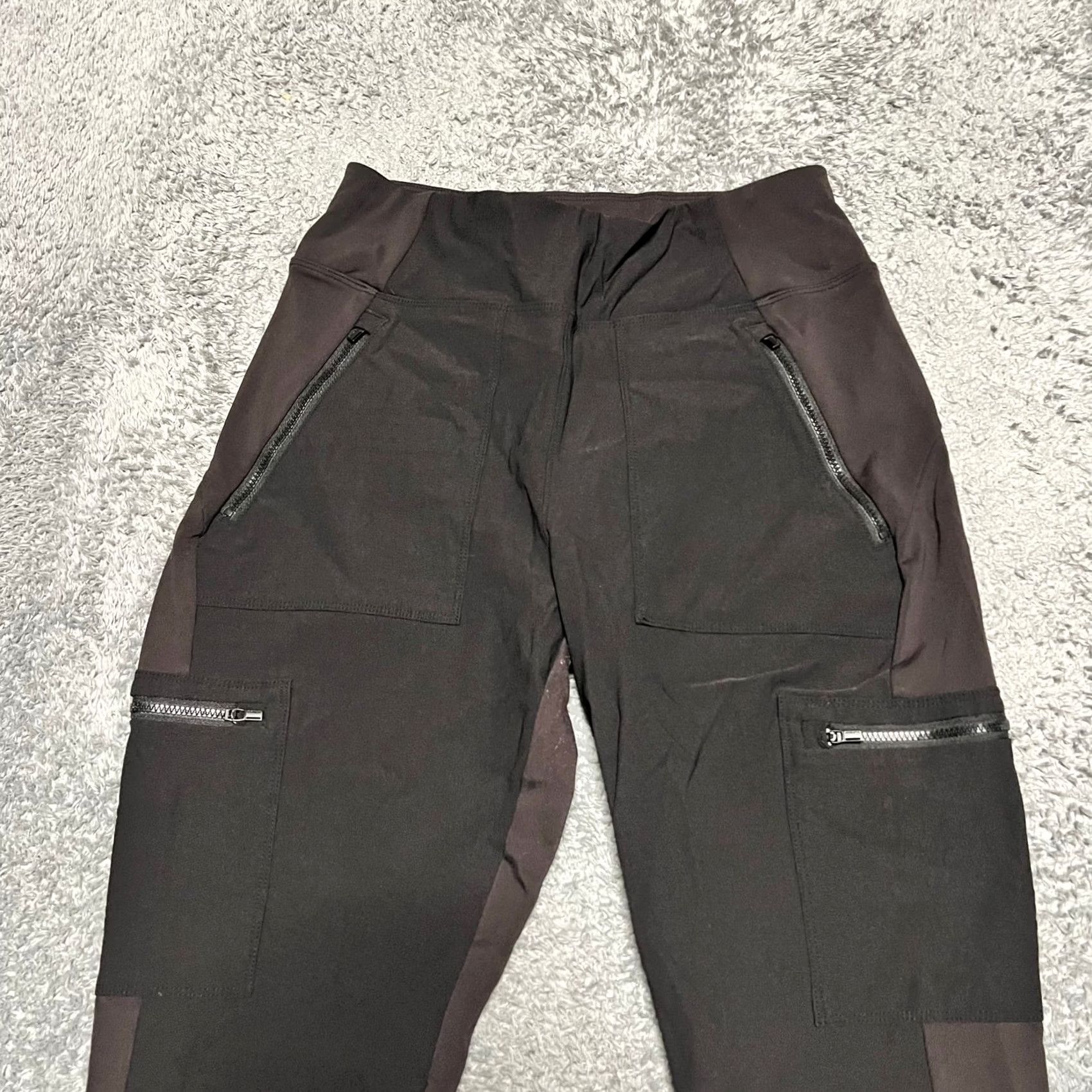Athleta Athleta Pants Womens 8 Headlands Hybrid Cargo Tight Black Hiking Zipper Pockets Womens Headlands Black 8 Pants Athletein Size 30" / US 8 / IT 44 - 2 Thumbnail