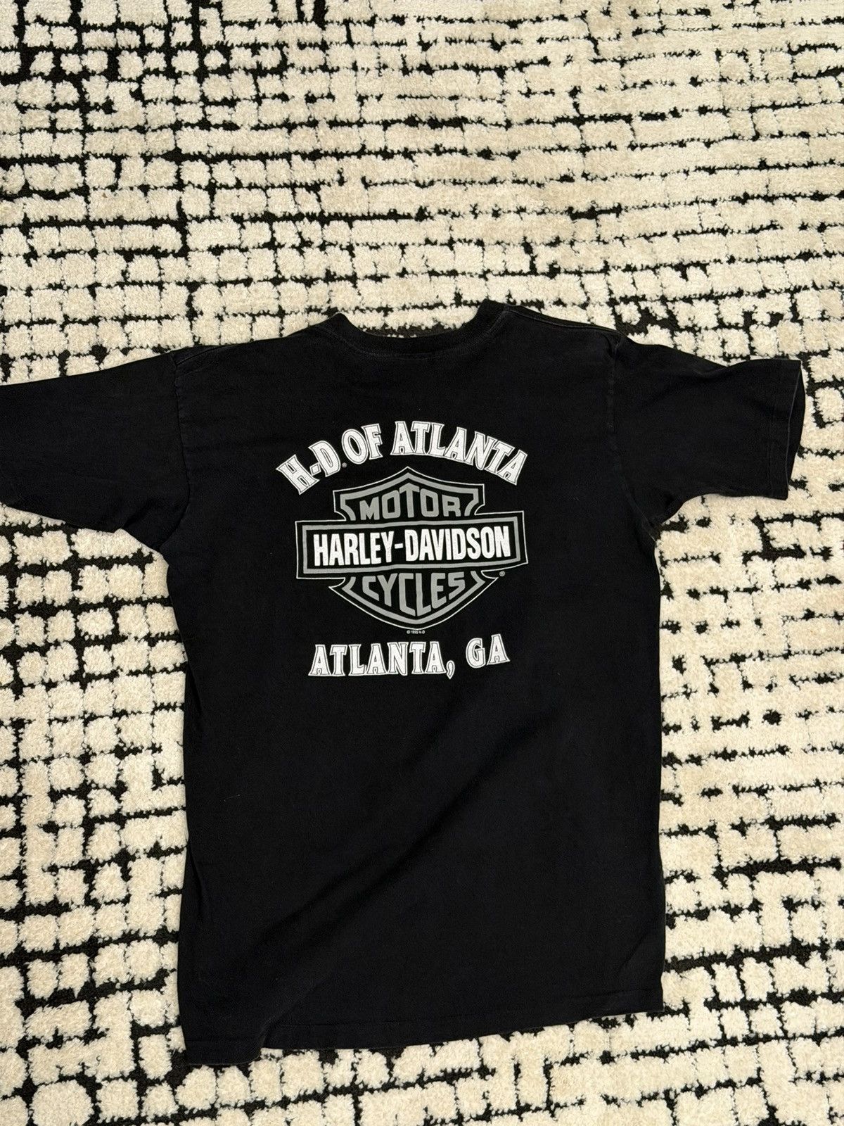 Harley Davidson Harley Davidson Vintage Tee Size US L / EU 52-54 / 3 - 3 Thumbnail
