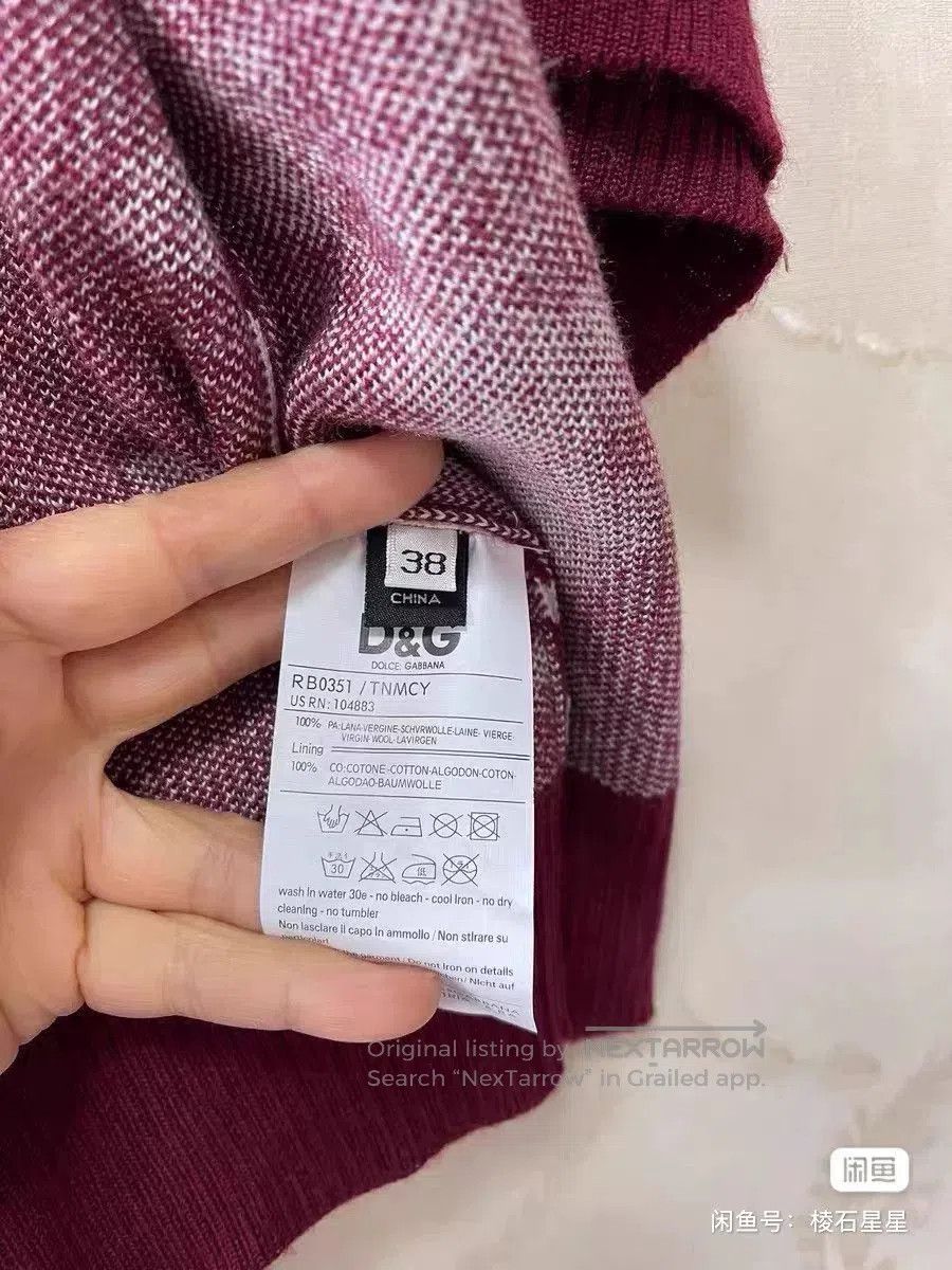 Dolce & Gabbana DG Runway Wool Nordic Christmas Cardigan. Size M / US 6-8 / IT 42-44 - 5 Thumbnail