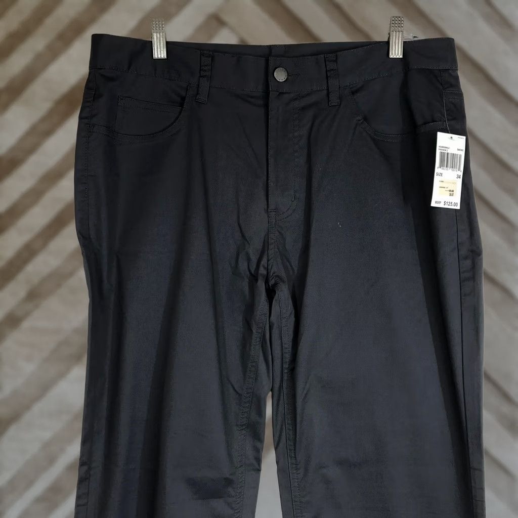 Michael Kors VINTAGE None Michael Kors Mens Classic Fit Charcoal Gray Straight Leg Pants 34 inches 34 in Gray Solid Pants Mens 34 Debris Size US 34 / EU 50 - 1 Thumbnail