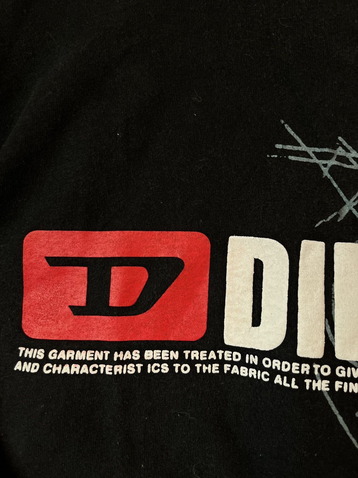 Diesel Diesel Vintage T-Shirt Big Logo Size US XL / EU 56 / 4 - 4 Thumbnail