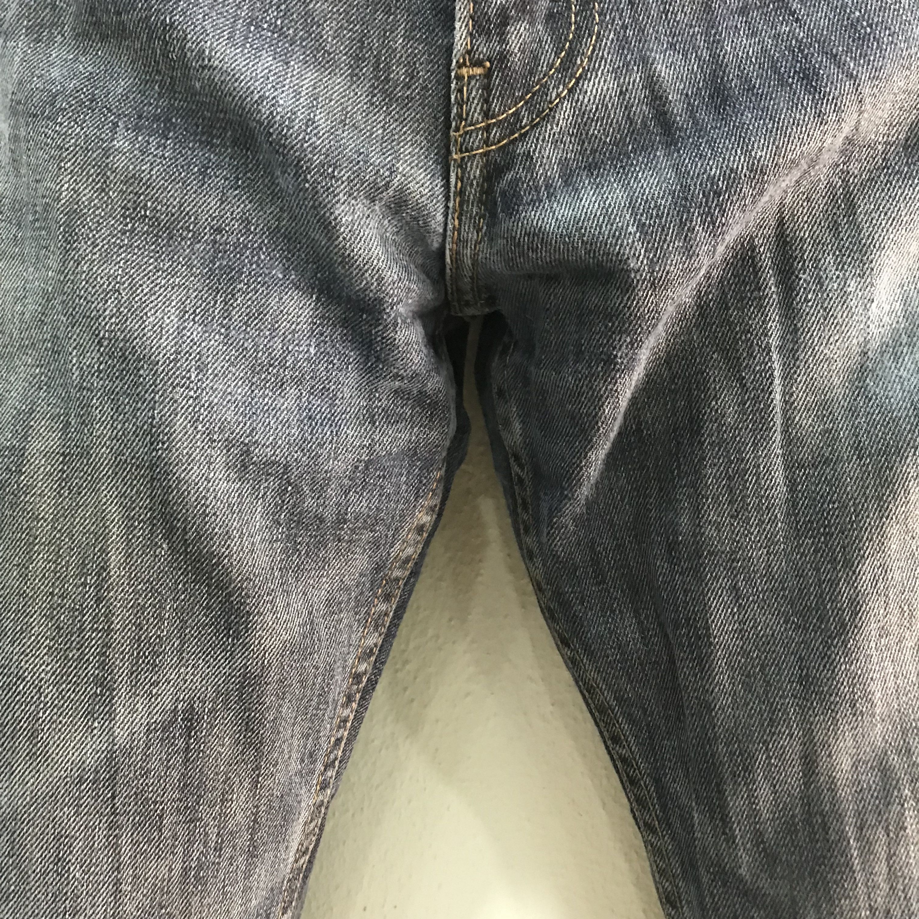 Levi's Vintage Retro Levis 511 Slim Straight Distressed Ripped Knee Size US 34 / EU 50 - 5 Thumbnail