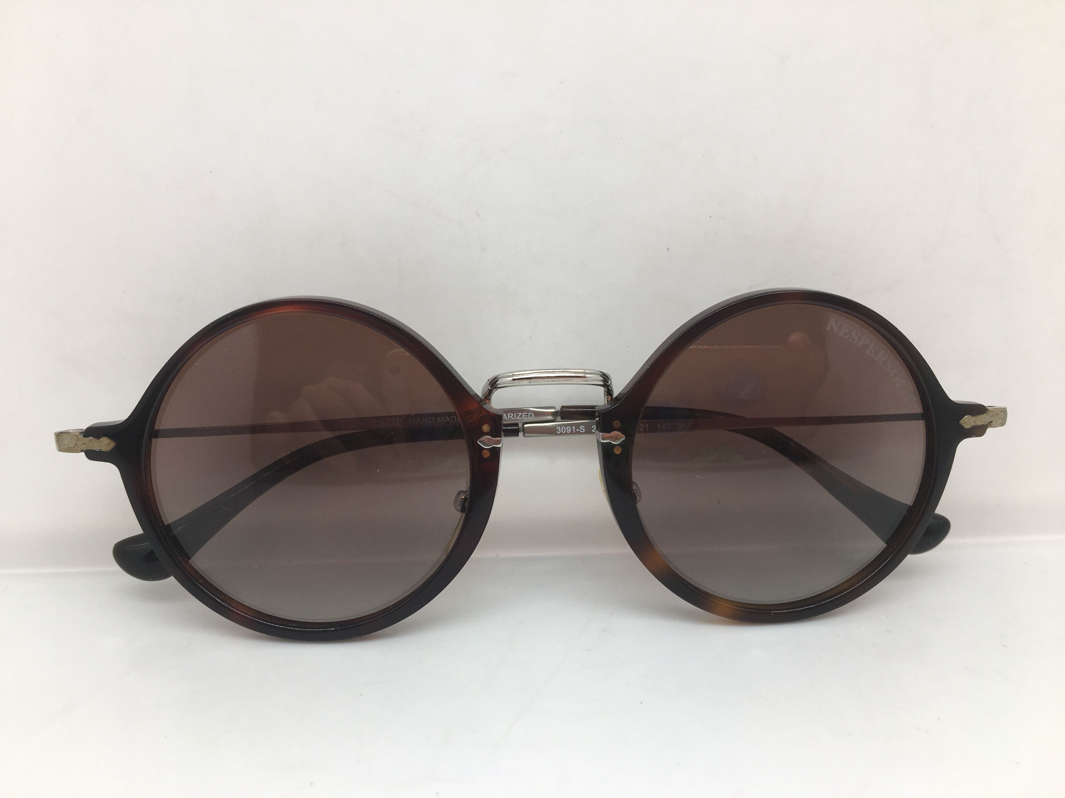 Other Handmade NESPERSOL Round Tortoise Sunglasses Frame Size ONE SIZE - 7 Thumbnail